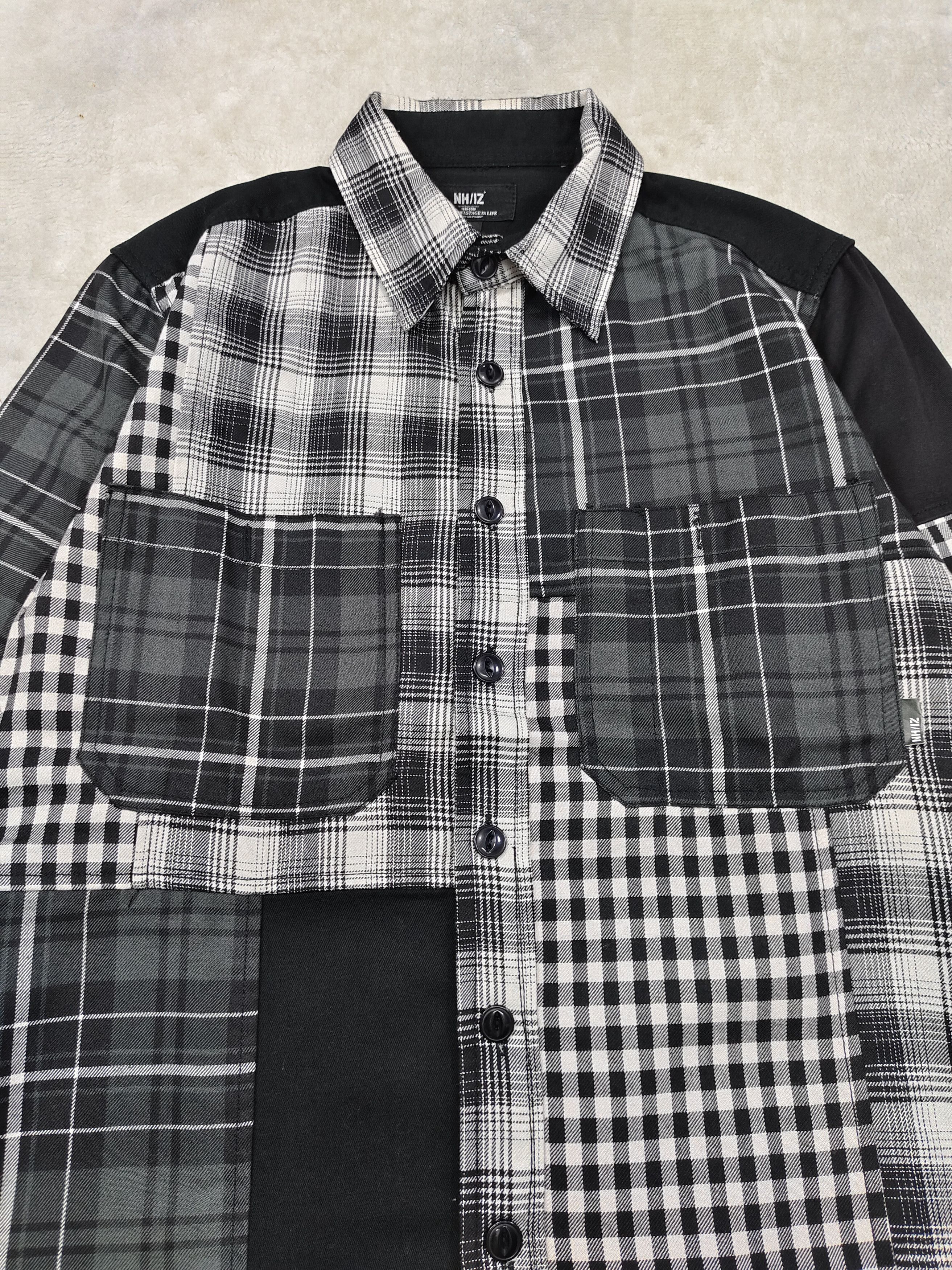 Neighborhood Neighborhood x Izzue 10th Anniversary Pacthwork Flannel Size US L / EU 52-54 / 3 - 2 Thumbnail