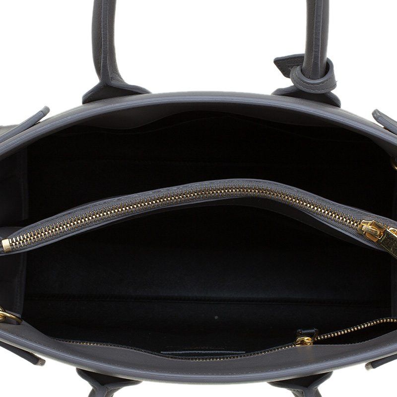 Saint Laurent Paris o1b1hav110924 Size: OS / Sac De Jour Leather Bag Storm Grey Size ONE SIZE - 5 Thumbnail