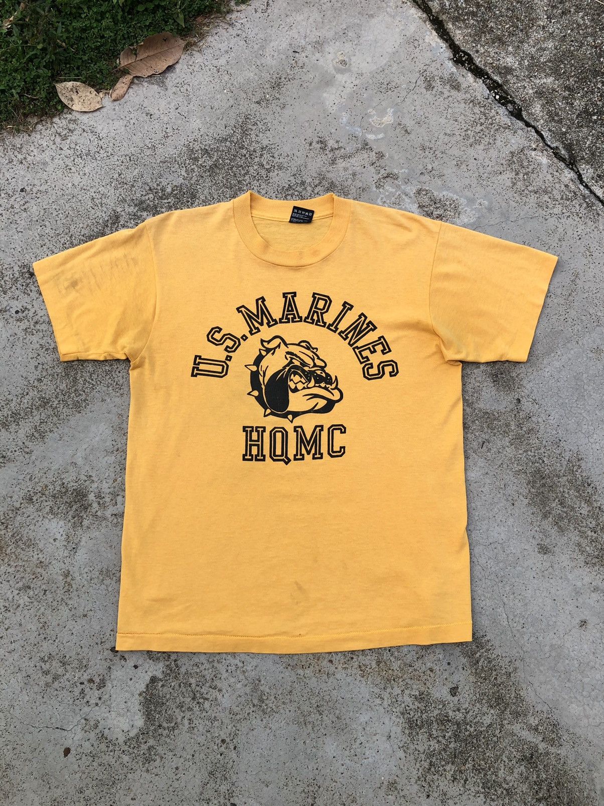 Fruit Of The Loom × Vintage VINTAGE US MARINES HQMC TEE Size US M / EU 48-50 / 2 - 1 Thumbnail