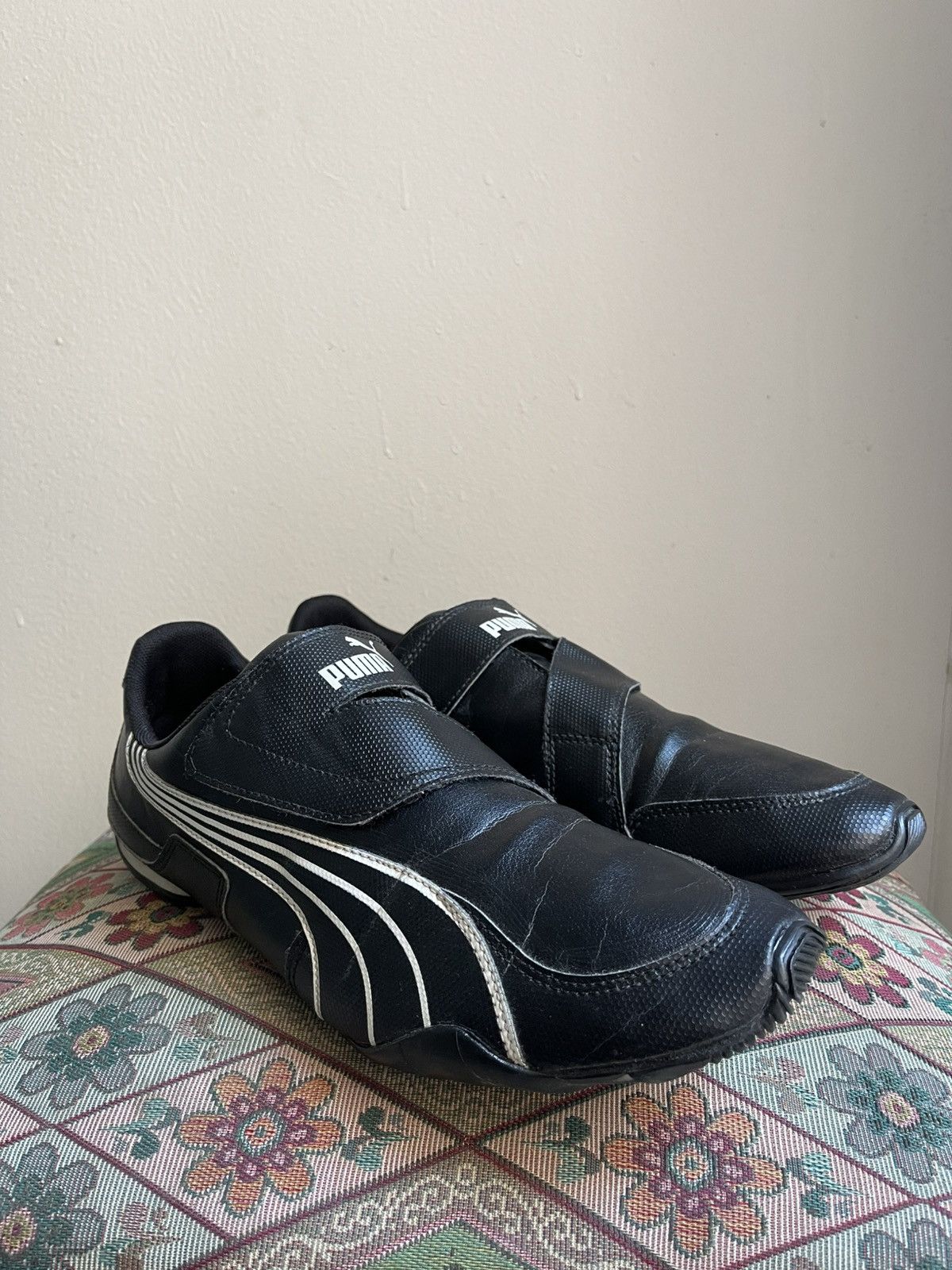 Puma 🚨LAST DROP🚨Vintage Puma Velcro Sneakers RARE Size US 10 / EU 43 - 2 Thumbnail
