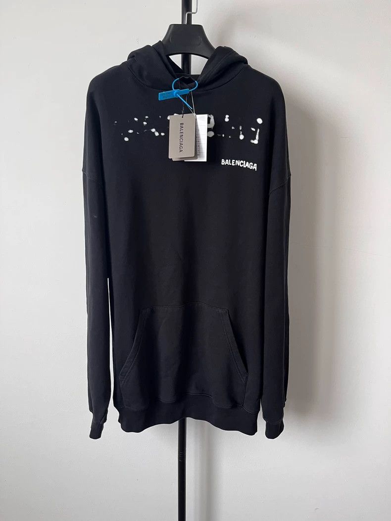 Balenciaga Balenciaga Letter printed pullover sweater Size US M / EU 48-50 / 2 - 1 Thumbnail