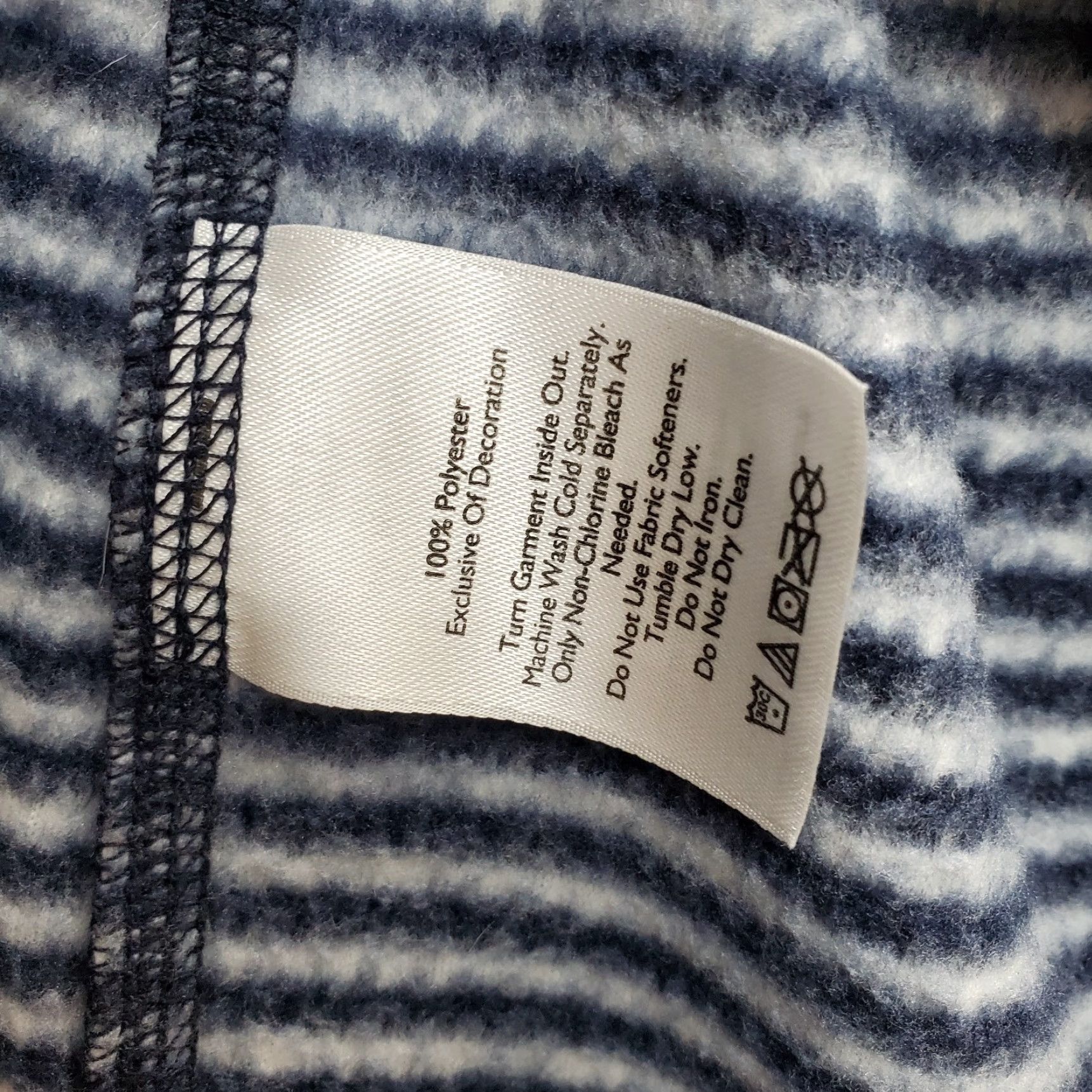 Eddie Bauer Eddie Bauer 1/4 Zip Pullover Women XL Multicolor Striped Fleece Long Sleeve Mock Neck Size XL / US 12-14 / IT 48-50 - 6 Thumbnail
