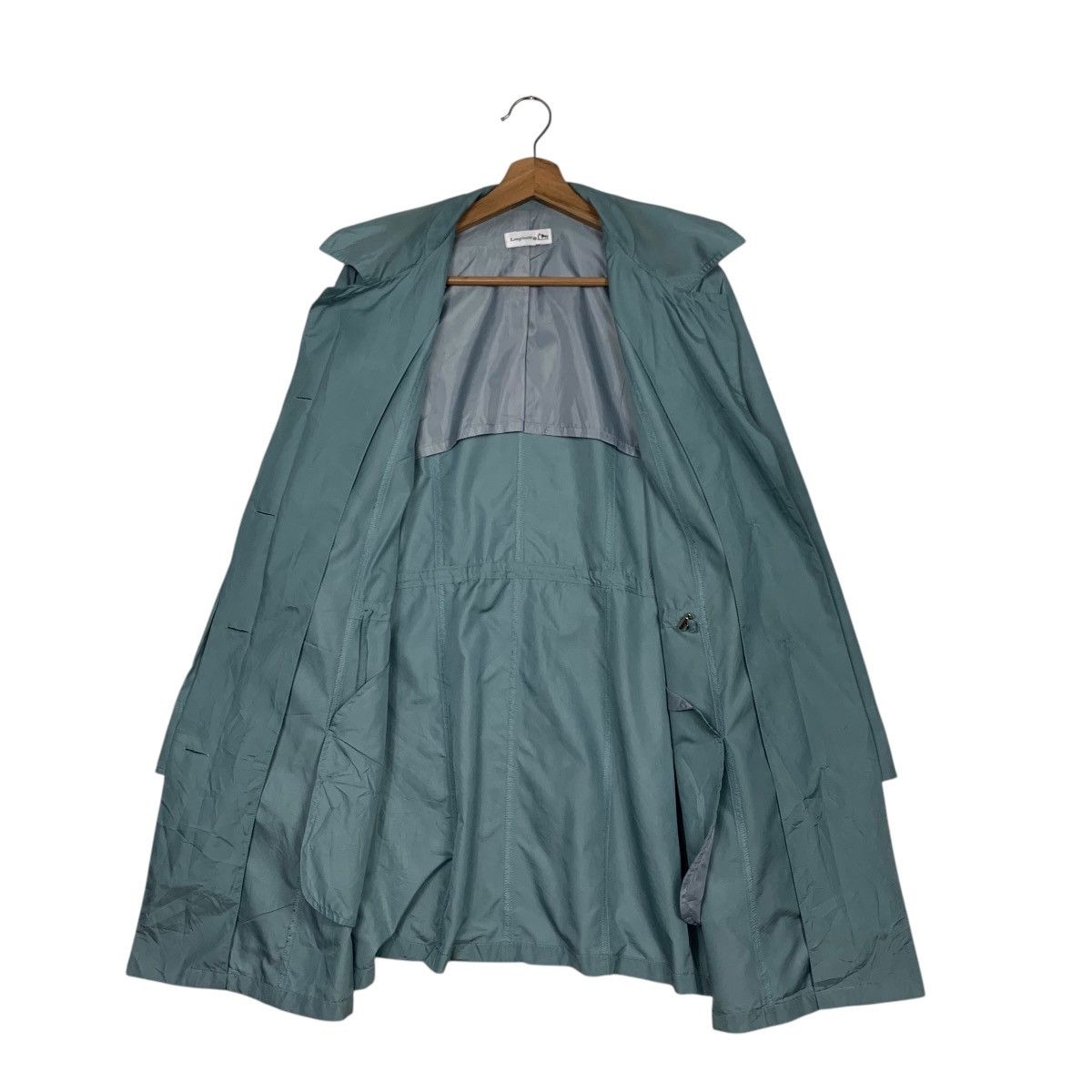 Longchamp LONGCHAMP Classic Button Coat Jacket #2687-C120 Size L / US 10 / IT 46 - 11 Thumbnail