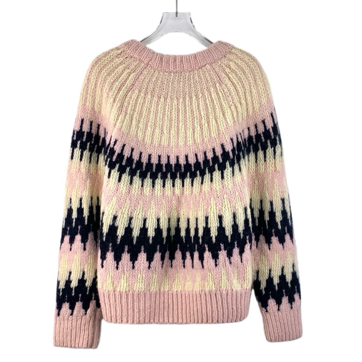 Gucci Gucci Color-block Fair Isle Long Sleeve Knit Sweater K26WX Size XS / US 0-2 / IT 36-38 - 2 Thumbnail