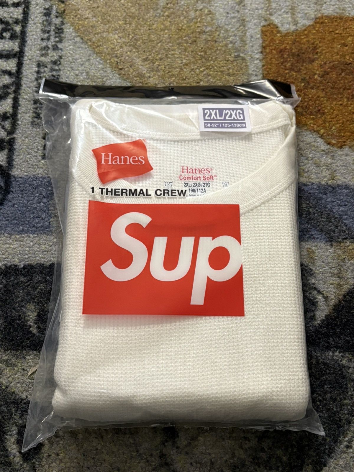 Hanes Supreme Thermal Crew | Grailed