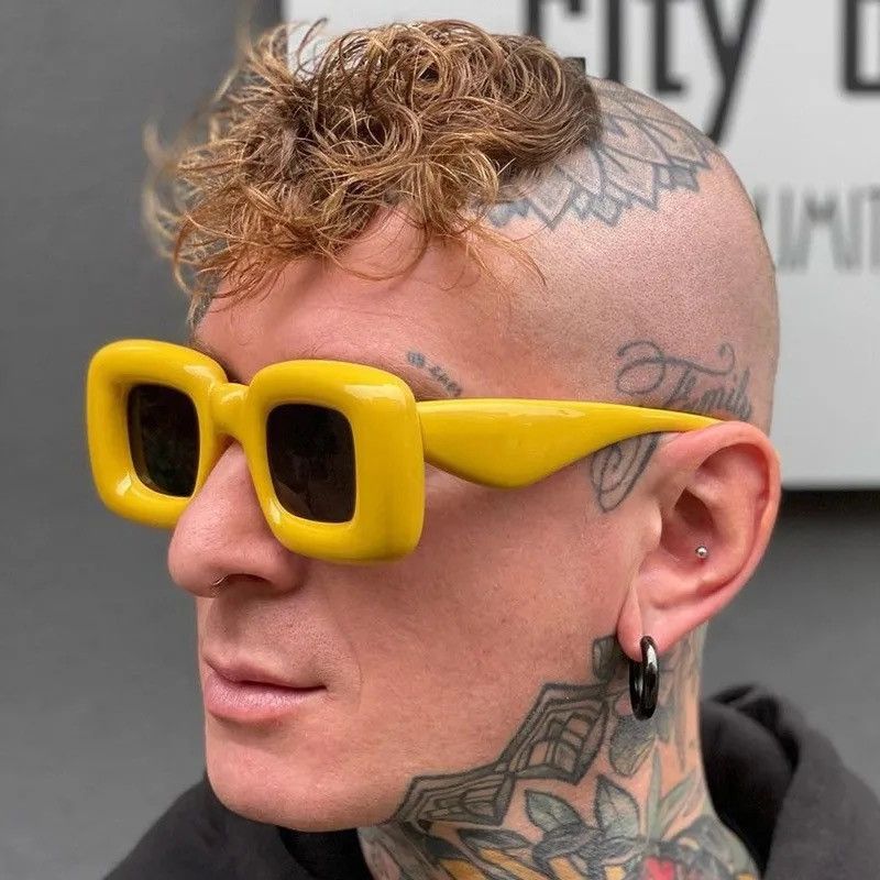 Other Hip Hop Funny Party Frame Trend Sunglasses y2k Size ONE SIZE - 1 Thumbnail