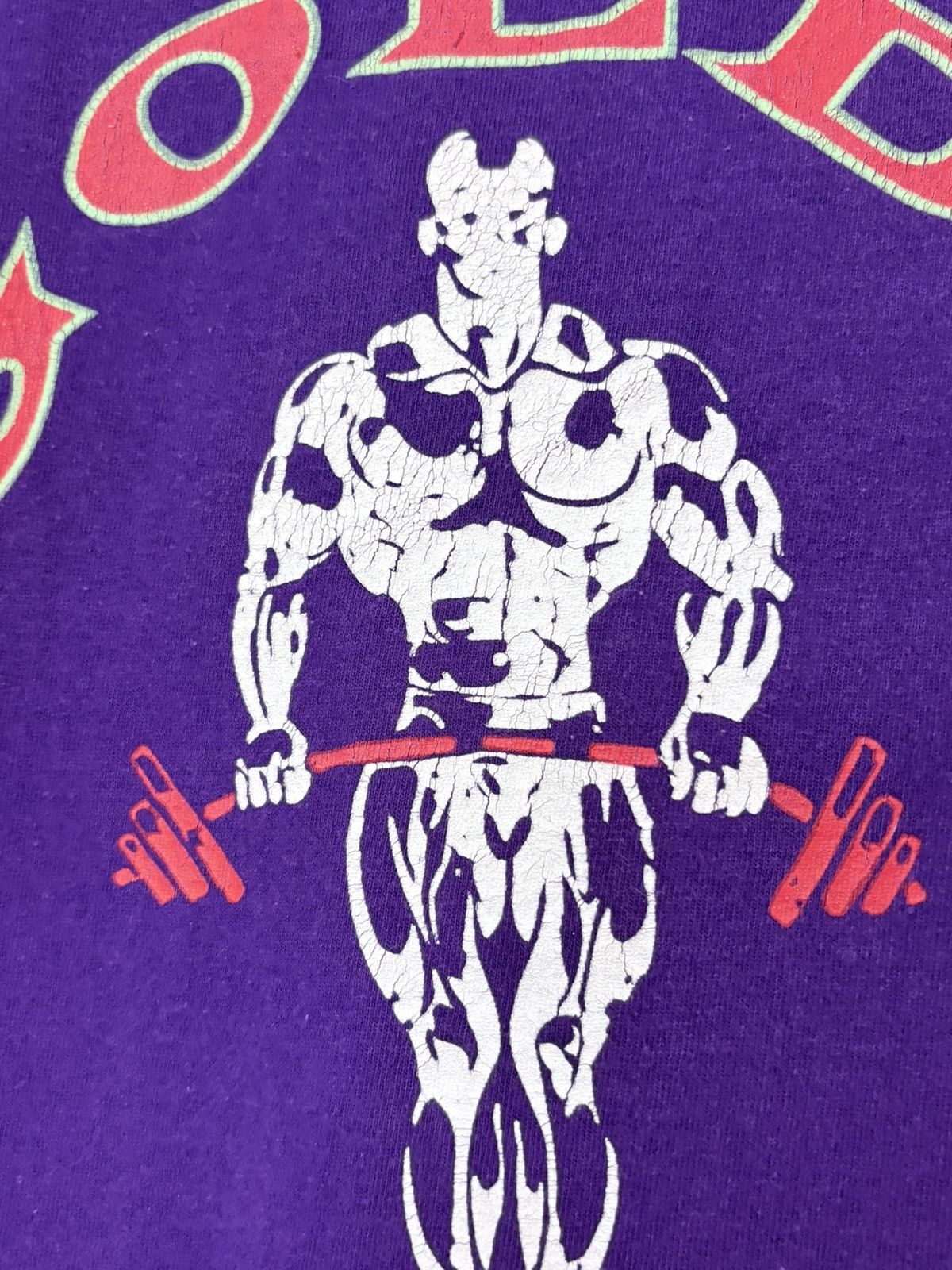 Vintage 90’s Gold’s Gym Vintage Tee Shirt Size US M / EU 48-50 / 2 - 4 Thumbnail