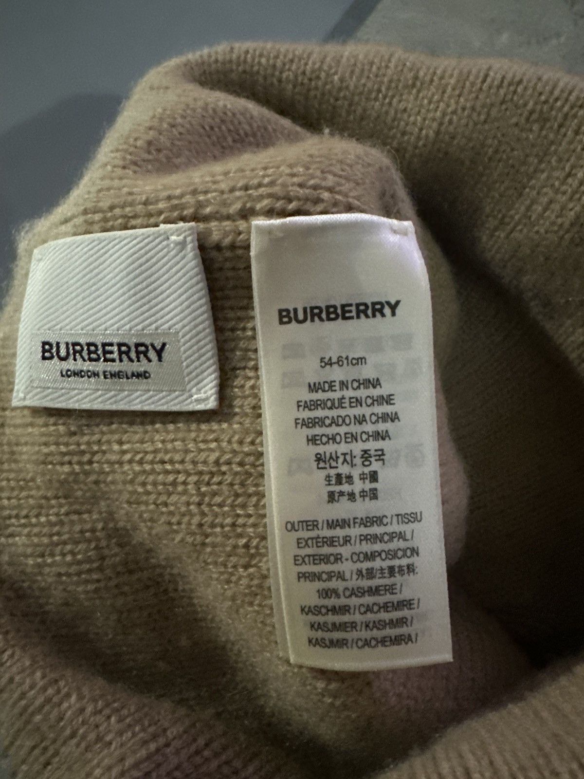 Burberry Burberry skull cap Size ONE SIZE - 2 Preview