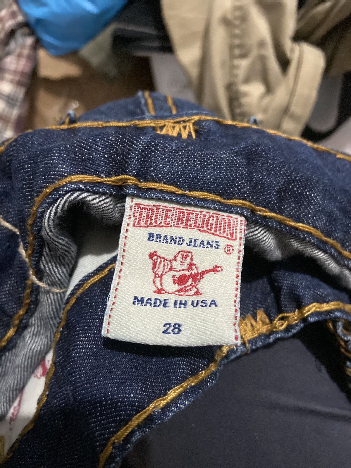 20471120 × Japanese Brand × True Religion True Religion No 1 BOBBY SUPER T Chain Stitch Denim Size US 30 / EU 46 - 11 Thumbnail