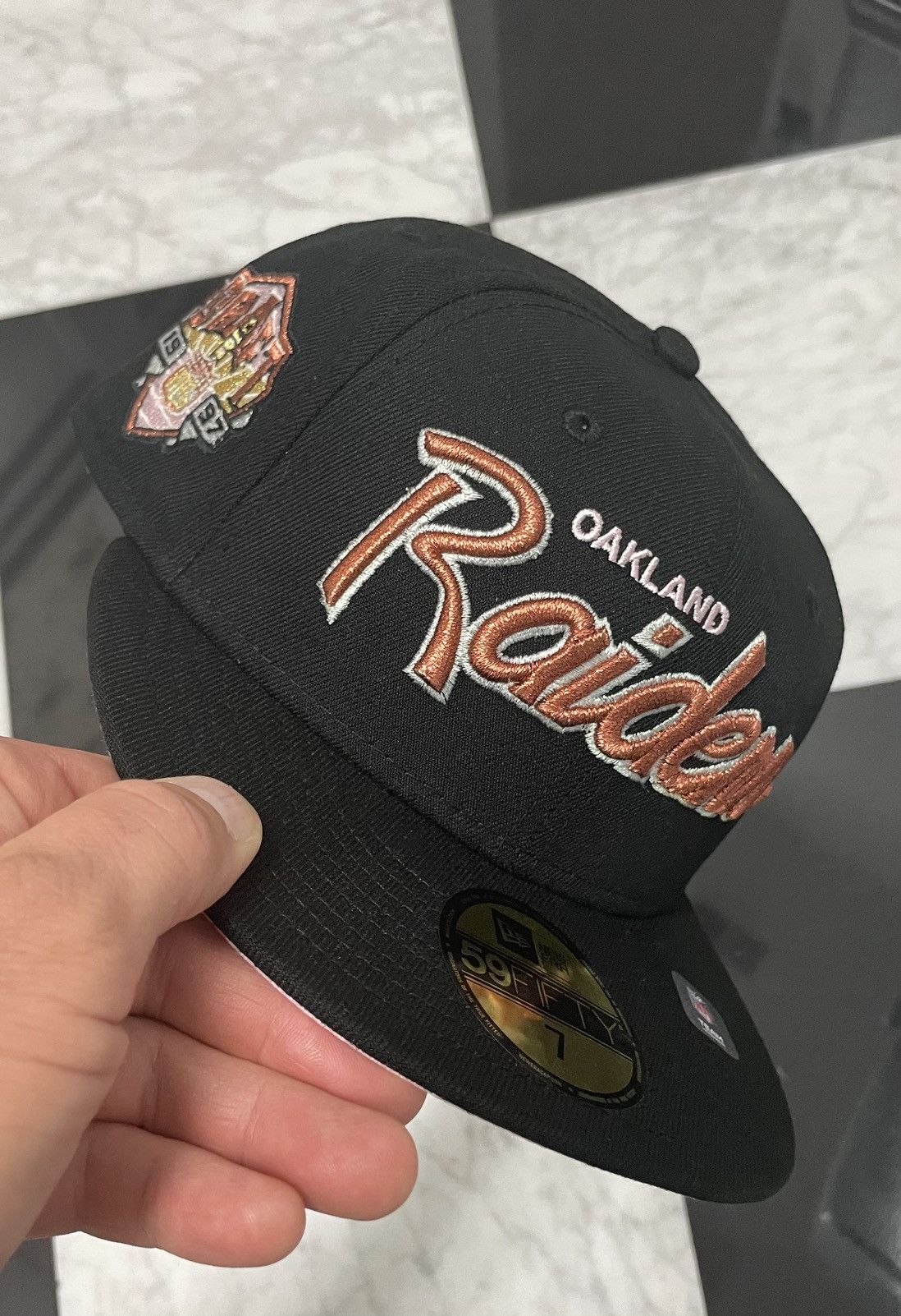 New Era 🔥Exclusive Raiders fitted size 7 also have 714-738-8 Size ONE SIZE - 2 Thumbnail