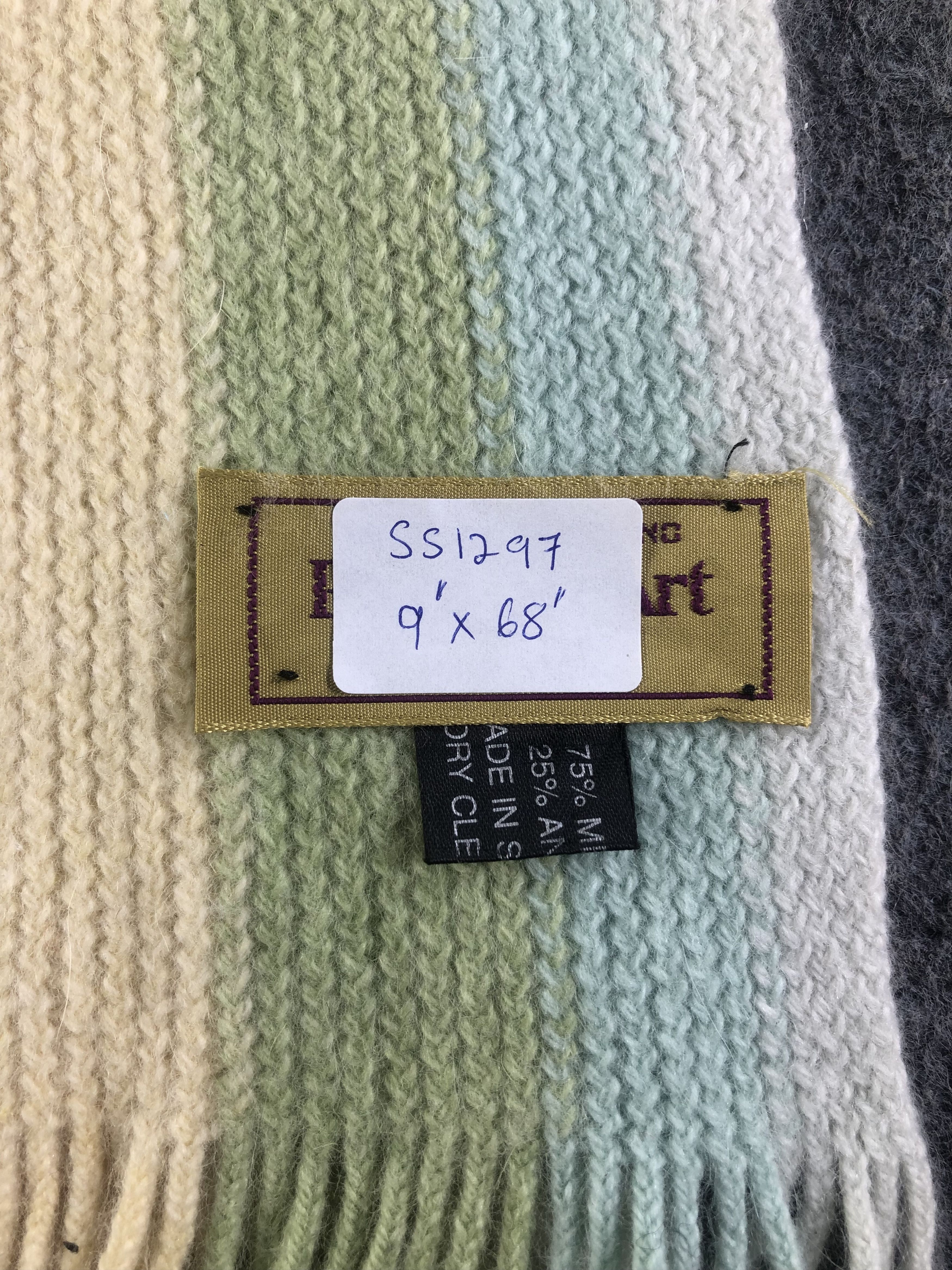 Paul Stuart Paul Stuart Multicolor Scarf / Muffler / Neckwear SS1297 Size ONE SIZE - 6 Thumbnail