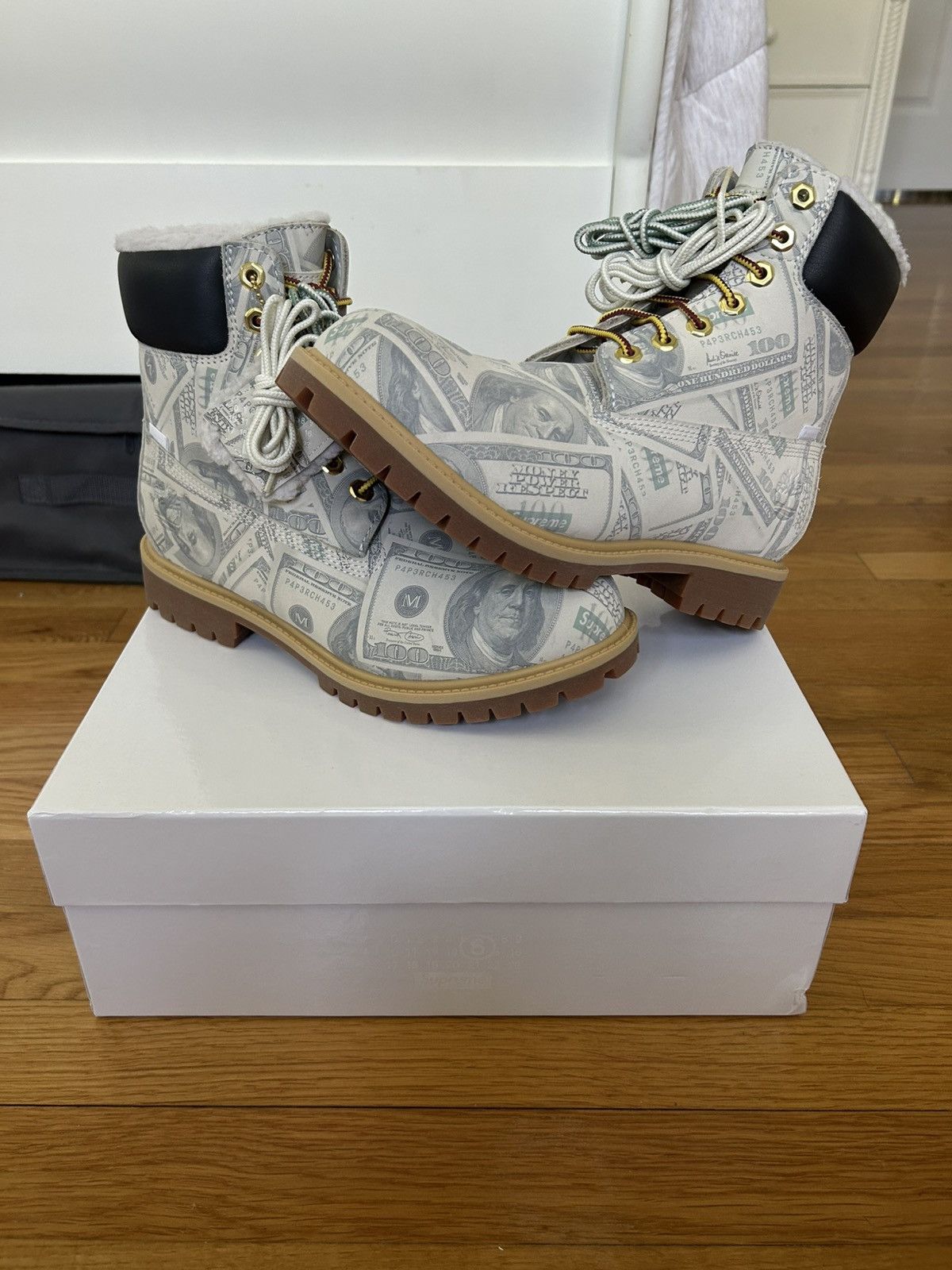 Maison Margiela × Supreme Supreme x Maison Margiela x Timberland Money Premium Boots Size US 8.5 / EU 41-42 - 2 Thumbnail