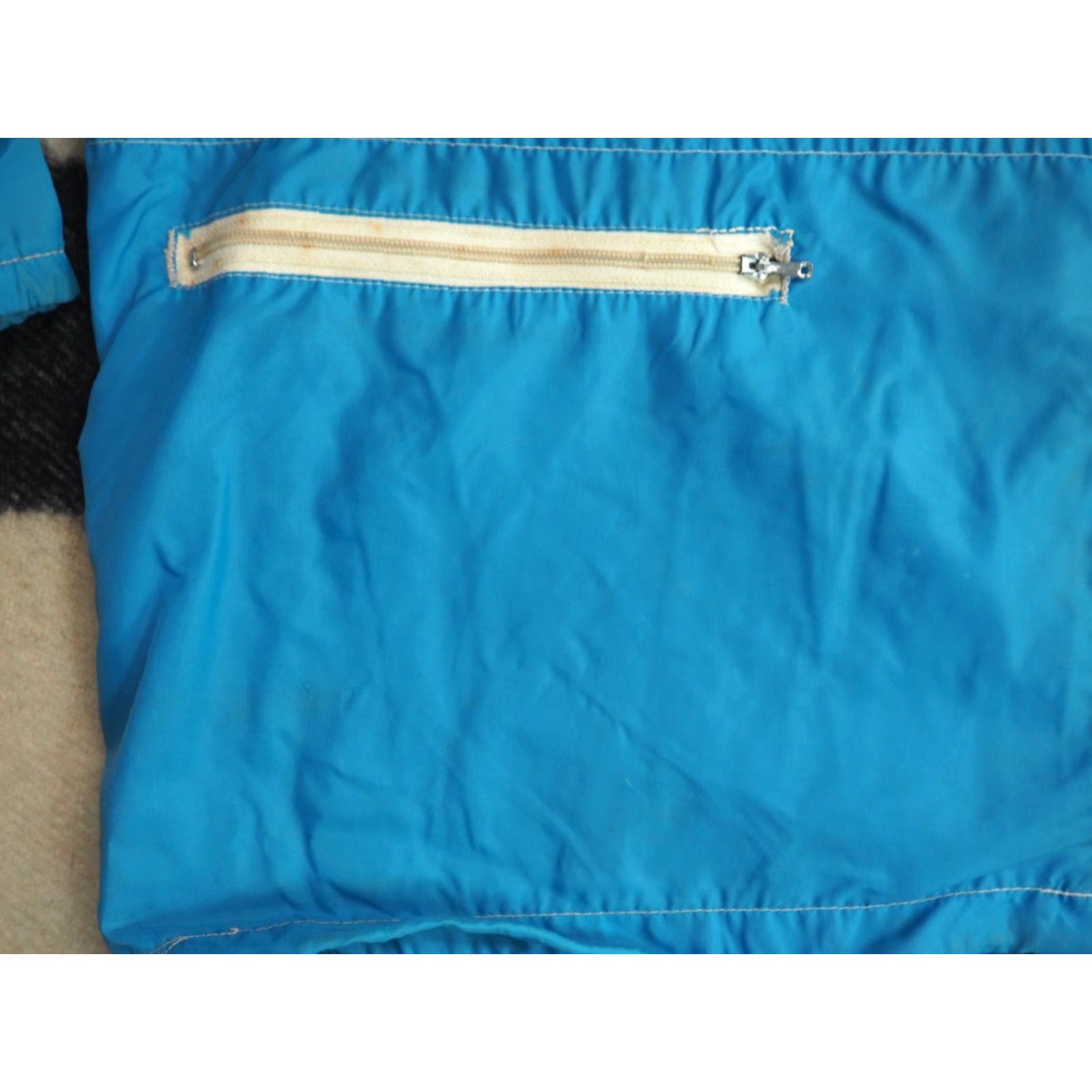 Vintage VINTAGE Montgomery Ward Penneys Blue Lightweight Zip Retro Windbreaker Jacket M Size US M / EU 48-50 / 2 - 5 Thumbnail