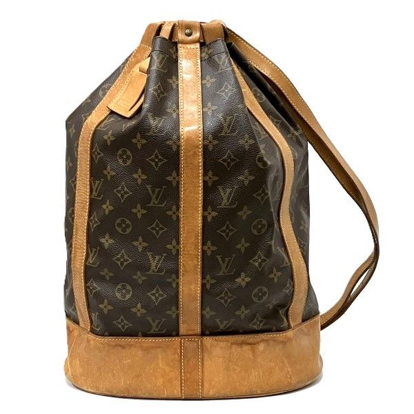 Louis Vuitton Louis Vuitton Randonnée Monogram Shoulder Bag Canvas Shoulder Bag M42244 in Brown, Women's
