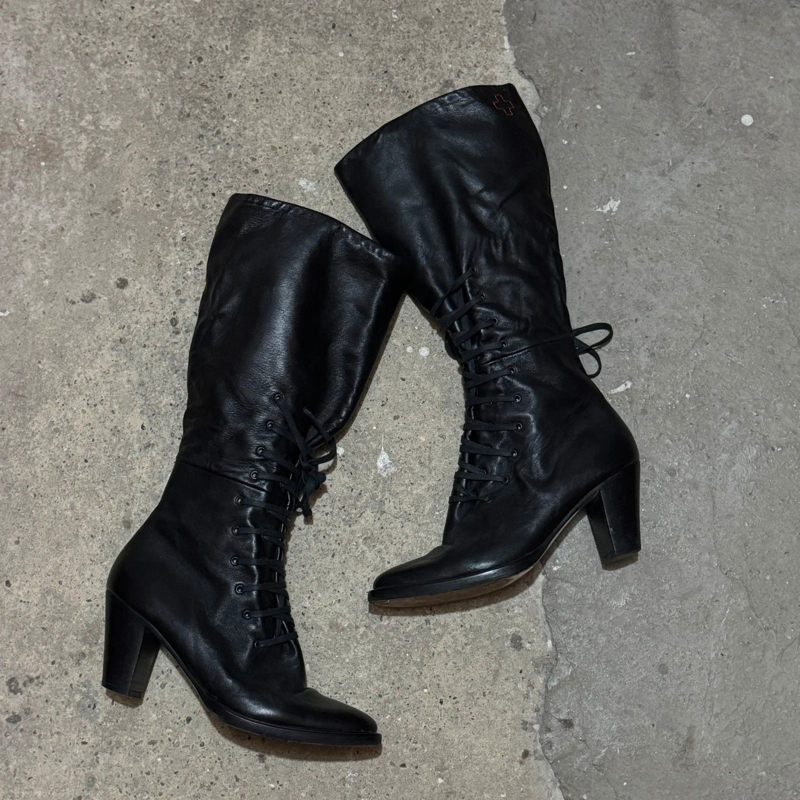 A.F. Vandevorst A.F Vandevorts lace up boots Size US 10 / IT 40 - 3 Thumbnail
