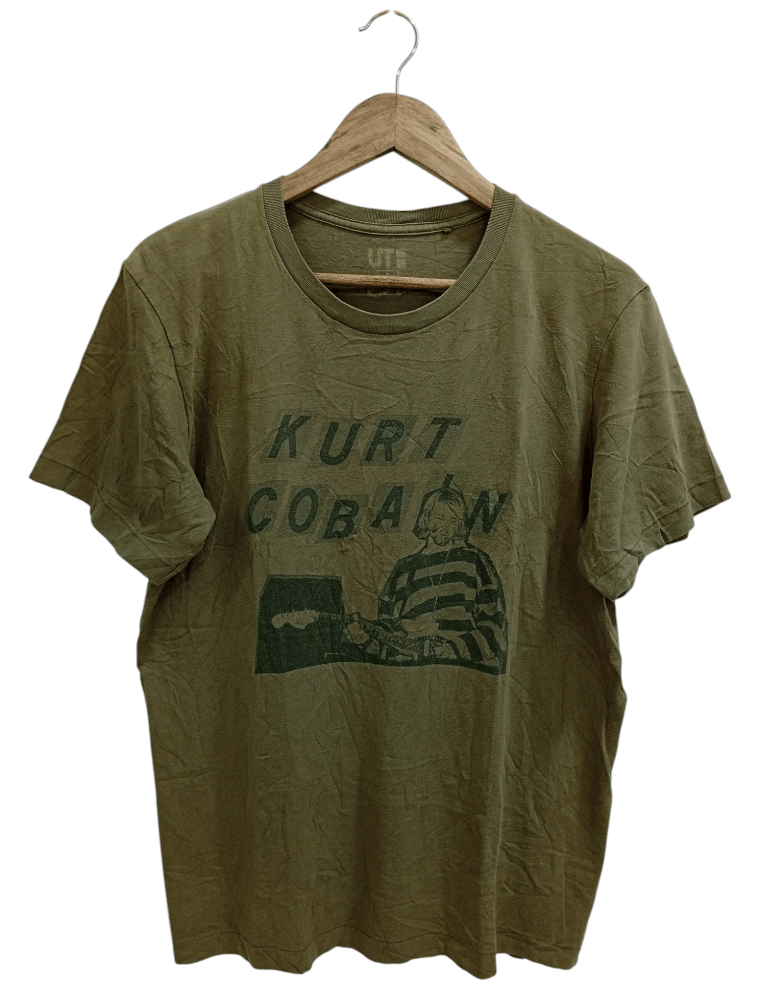 Band Tees × Japanese Brand 🔥🔥Uniqlo x Kurt Cobain T-shirt Size US L / EU 52-54 / 3 - 1 Thumbnail