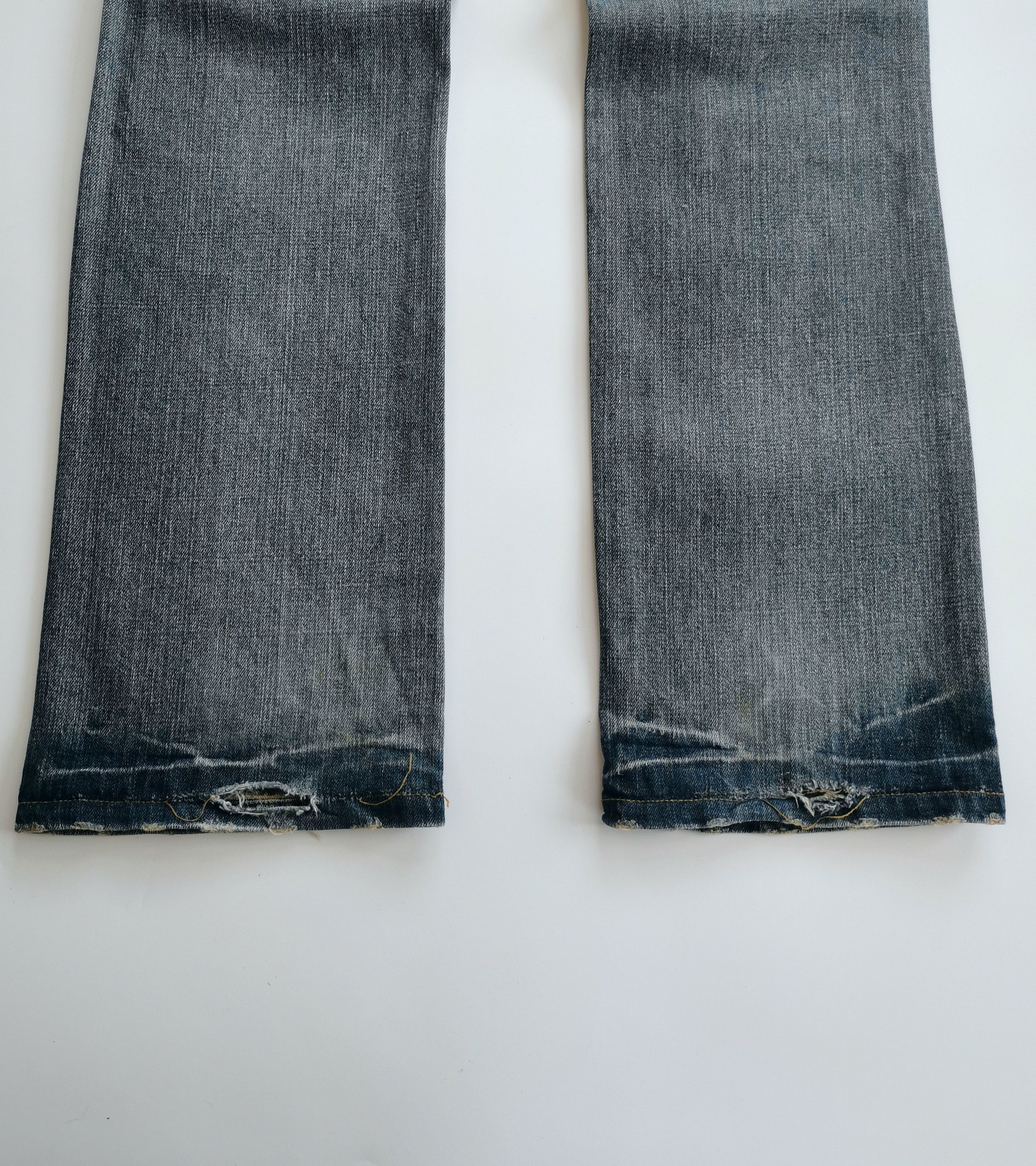 Kapital Nouveau Brillant Homme Patches Flare Denim Jeans 32x33 Size US 31 - 8 Thumbnail