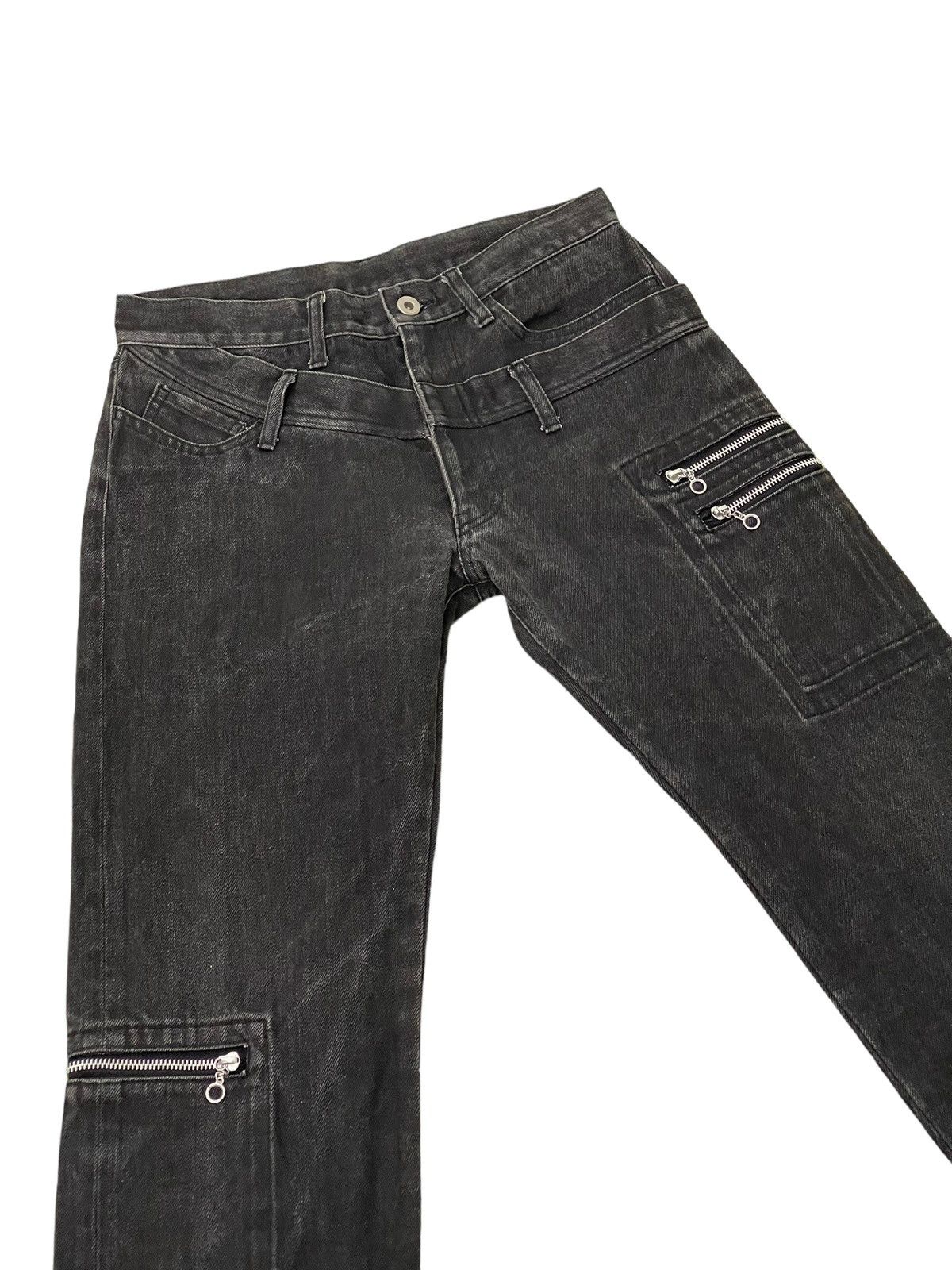 Japanese Brand Double Waist Jeans Edge Rupert Japan Denim Straight 6🟦9 Size US 30 / EU 46 - 1 Thumbnail