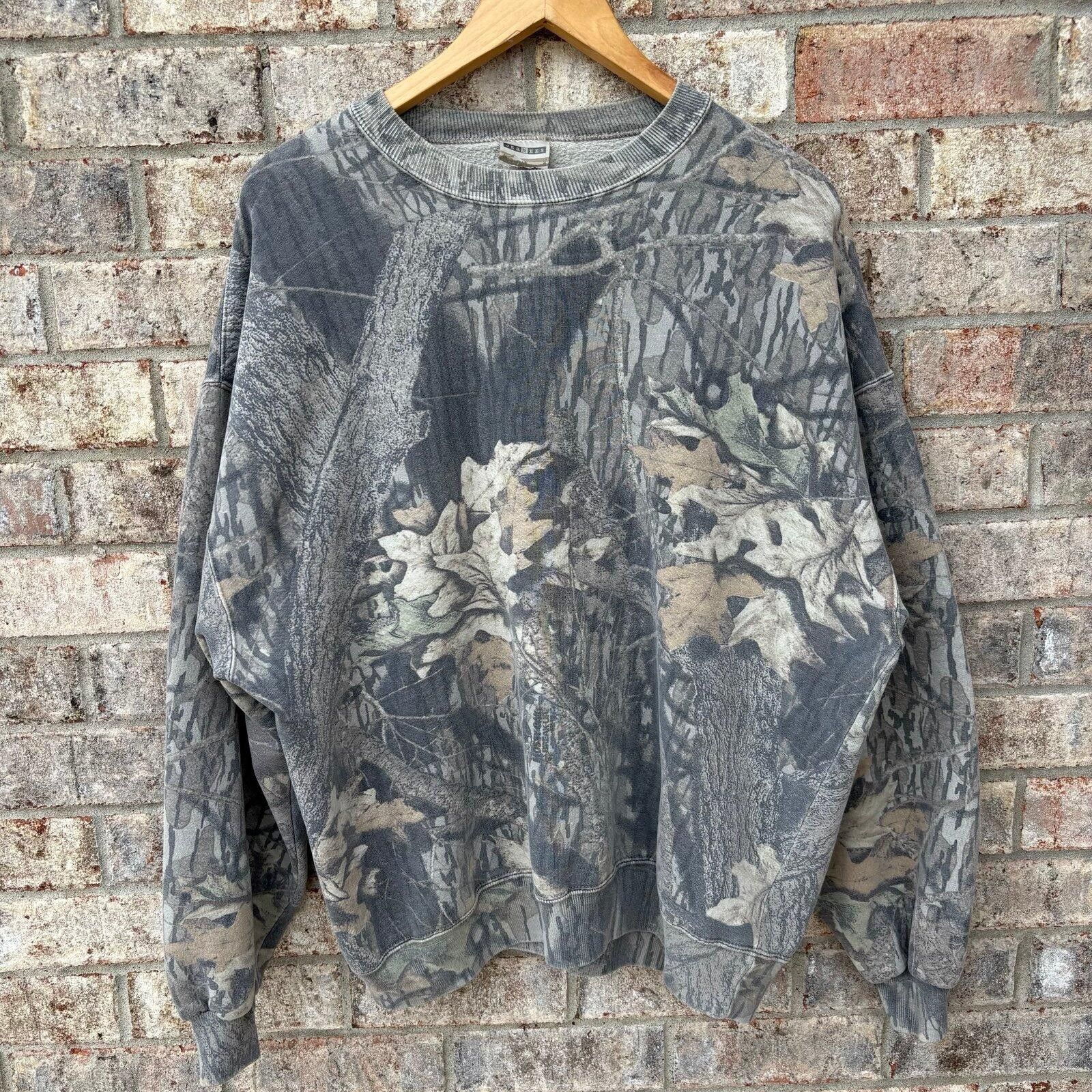 Jerzees Vintage 90s Realtree camouflage sweatshirt Size US XL / EU 56 / 4 - 9 Thumbnail