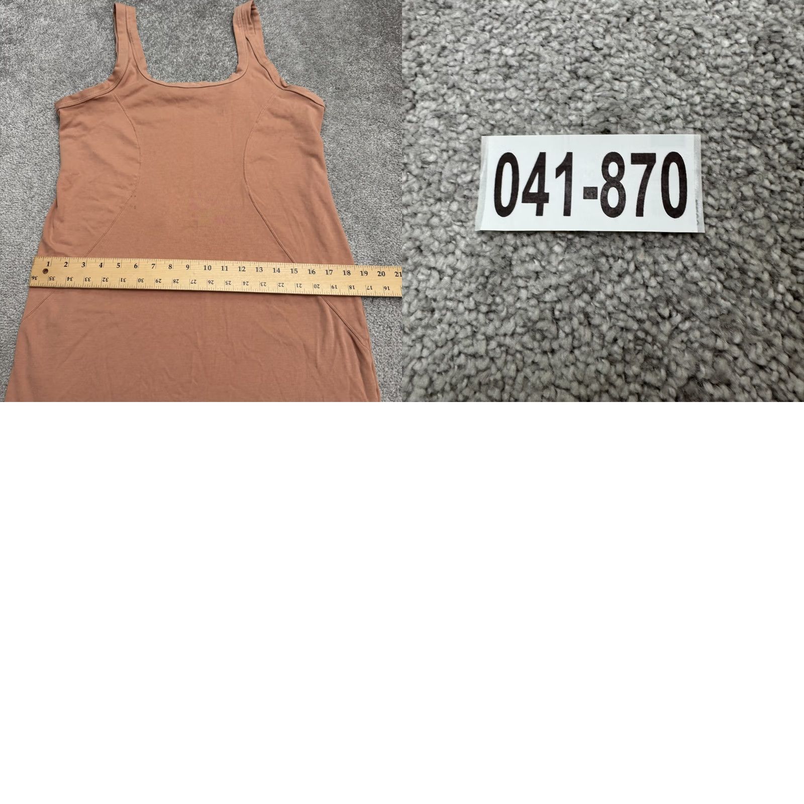 Vintage Yitty Bodycon Mini Tank Dress Womens Plus 2X Tan Brown Scoop Neck Stretch Casual Shirt Sleeveless Womens Fashion Size XXL / US 16-18 / IT 52-54 - 10 Thumbnail