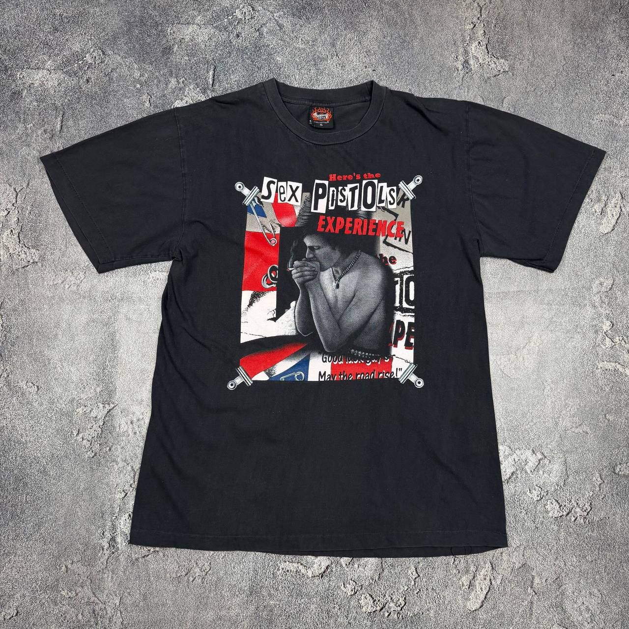 Band Tees Sex Pistols vintage t shirt Size US XL / EU 56 / 4 - 1 Thumbnail