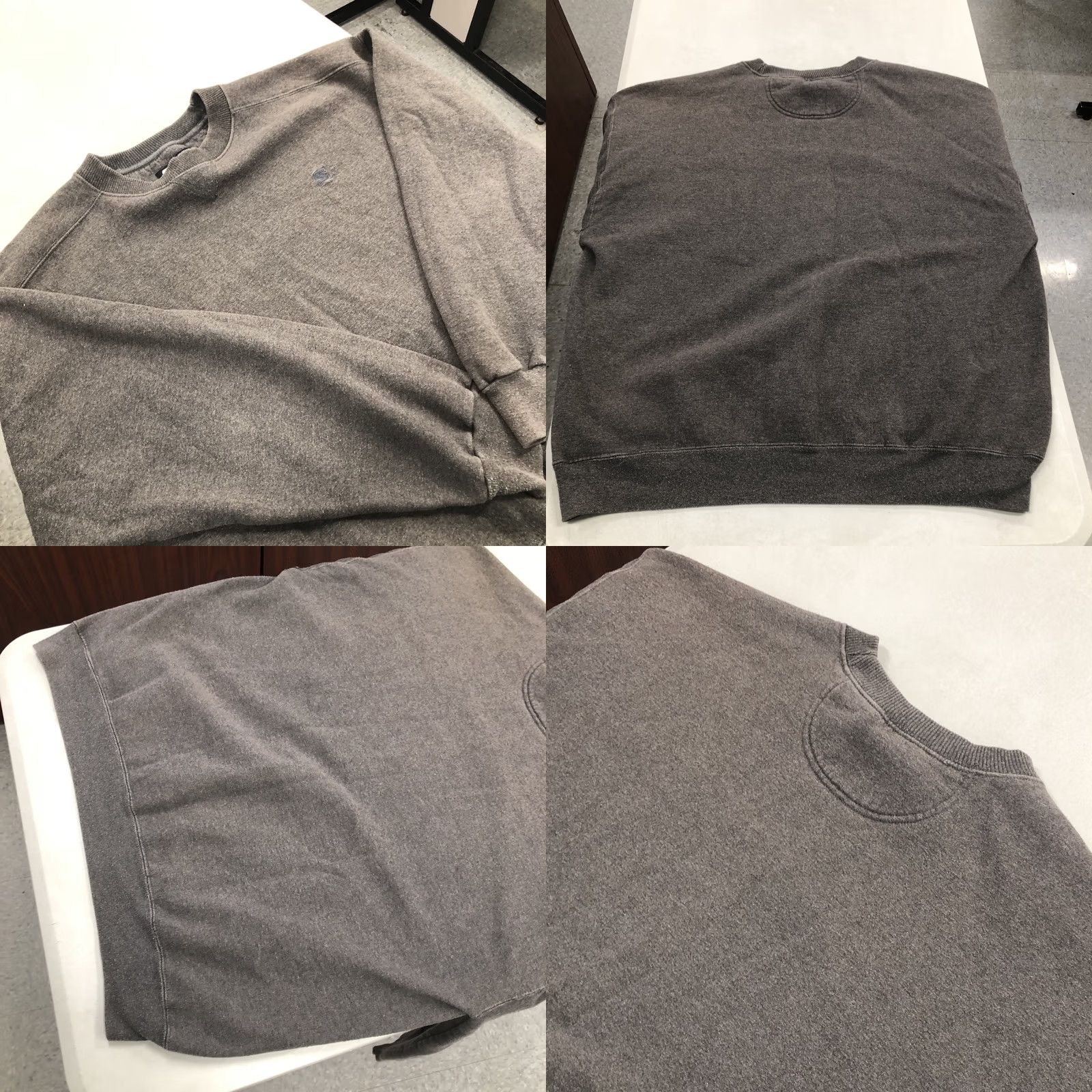 Starter VINTAGE Starter Pro 80 Crew Neck Heavy Weight Sweatshirt L Gray Mens 90s Pullover Size US L / EU 52-54 / 3 - 8 Thumbnail