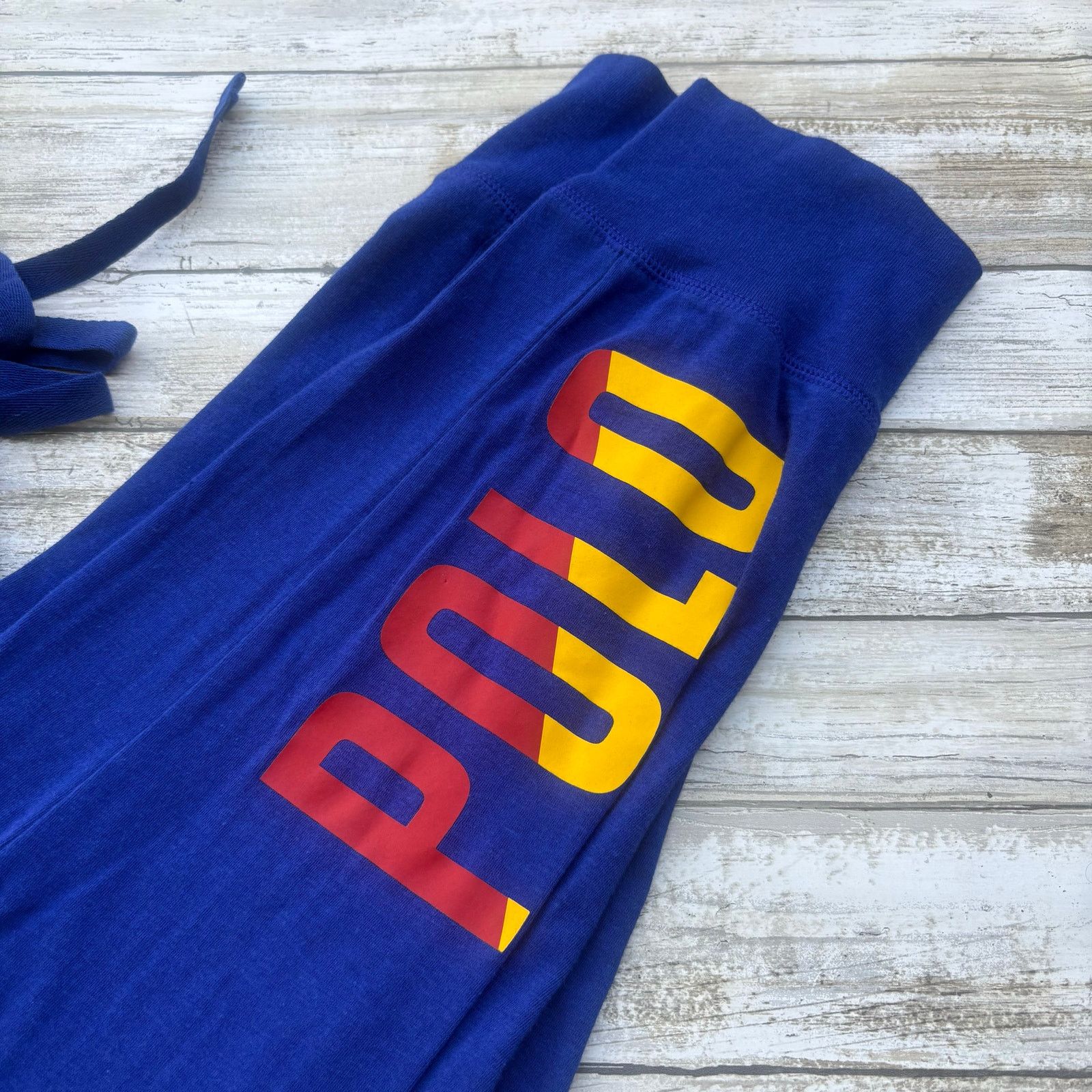 Polo Ralph Lauren Polo Ralph Lauren Jogger Pajama Pants XL Rugby Royal Blue Size US 34 / EU 50 - 4 Thumbnail