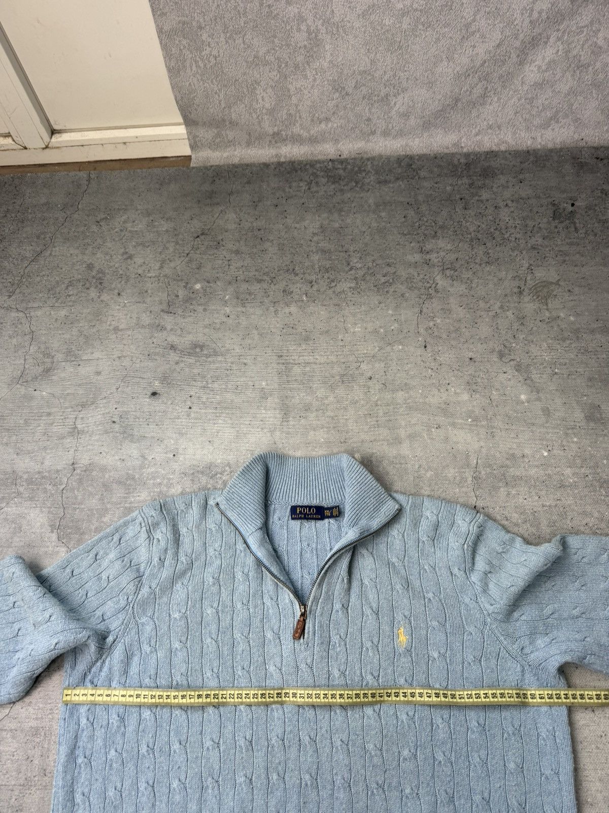 Polo Ralph Lauren Vintage 90S Polo Ralph Lauren PRL Knited 1/3 Zip Sweater Size US L / EU 52-54 / 3 - 4 Thumbnail