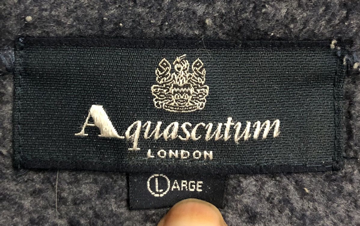 Aquascutum Vintage Aquascutum London Made In Japan Long Cardigan Size L / US 10 / IT 46 - 8 Thumbnail