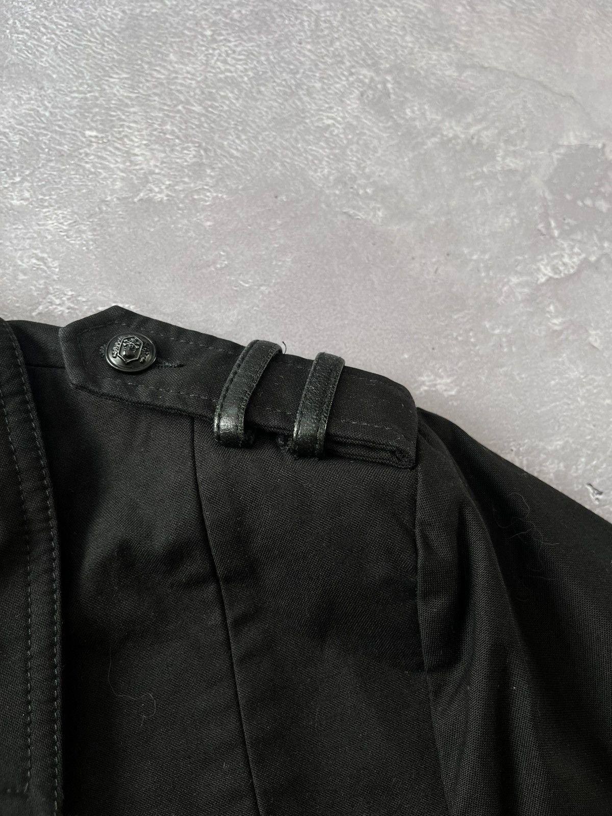 The Kooples The Kooples Jacket Black with Leather Trim size L Size US L / EU 52-54 / 3 - 9 Thumbnail