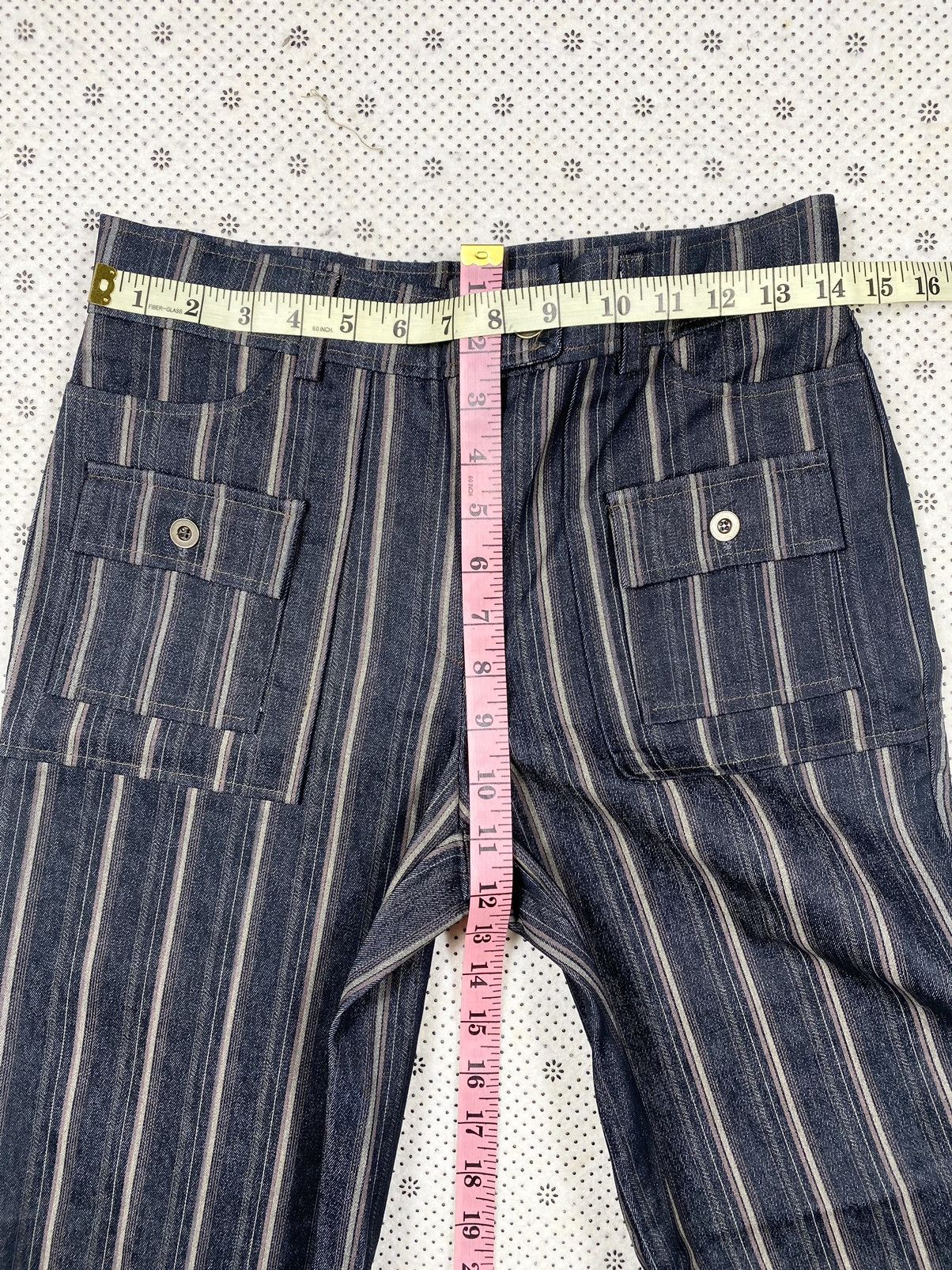 Hysteric Glamour Rockabilly Style Bakers Pant By Blue Jam Size US 30 / EU 46 - 3 Thumbnail