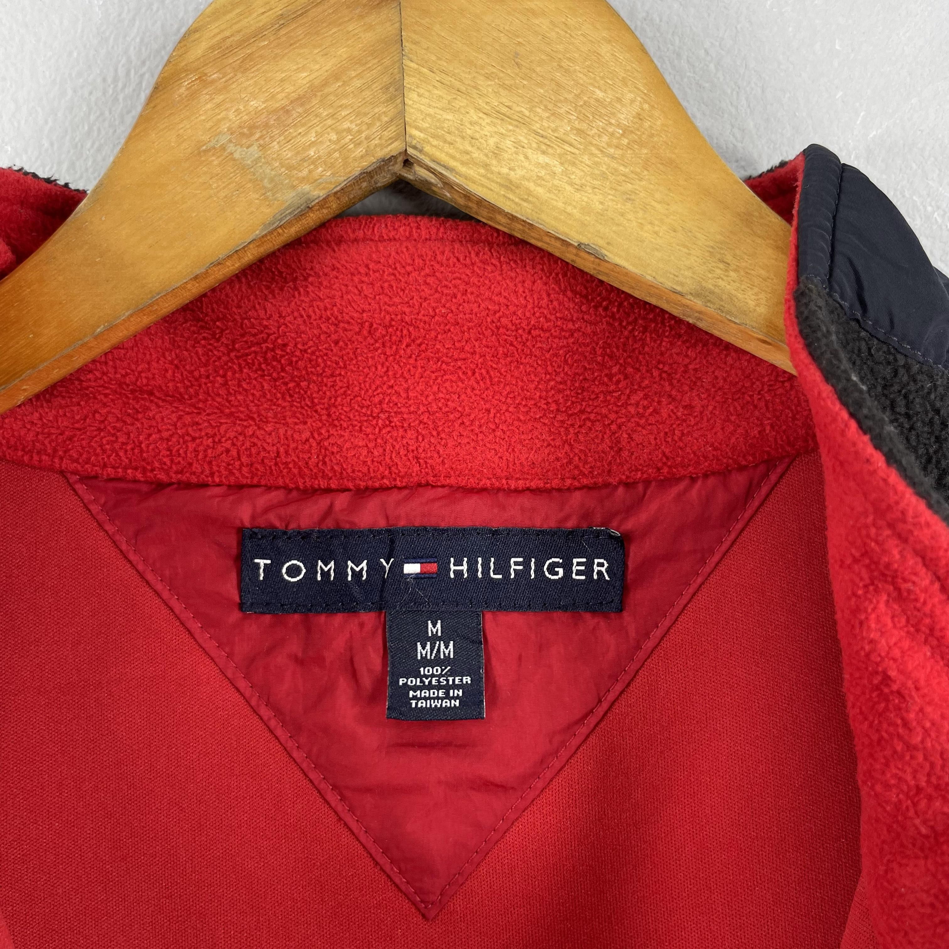 Tommy Hilfiger Vintage 90s TOMMY HILFIGER Fleece Vest Jacket Zip Up Size US M / EU 48-50 / 2 - 7 Thumbnail