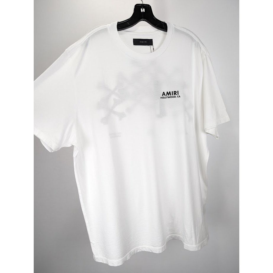 Amiri o1rshd1 Retail Exclusive Bones Tee Shirt in White Size US XXL / EU 58 / 5 - 7 Thumbnail