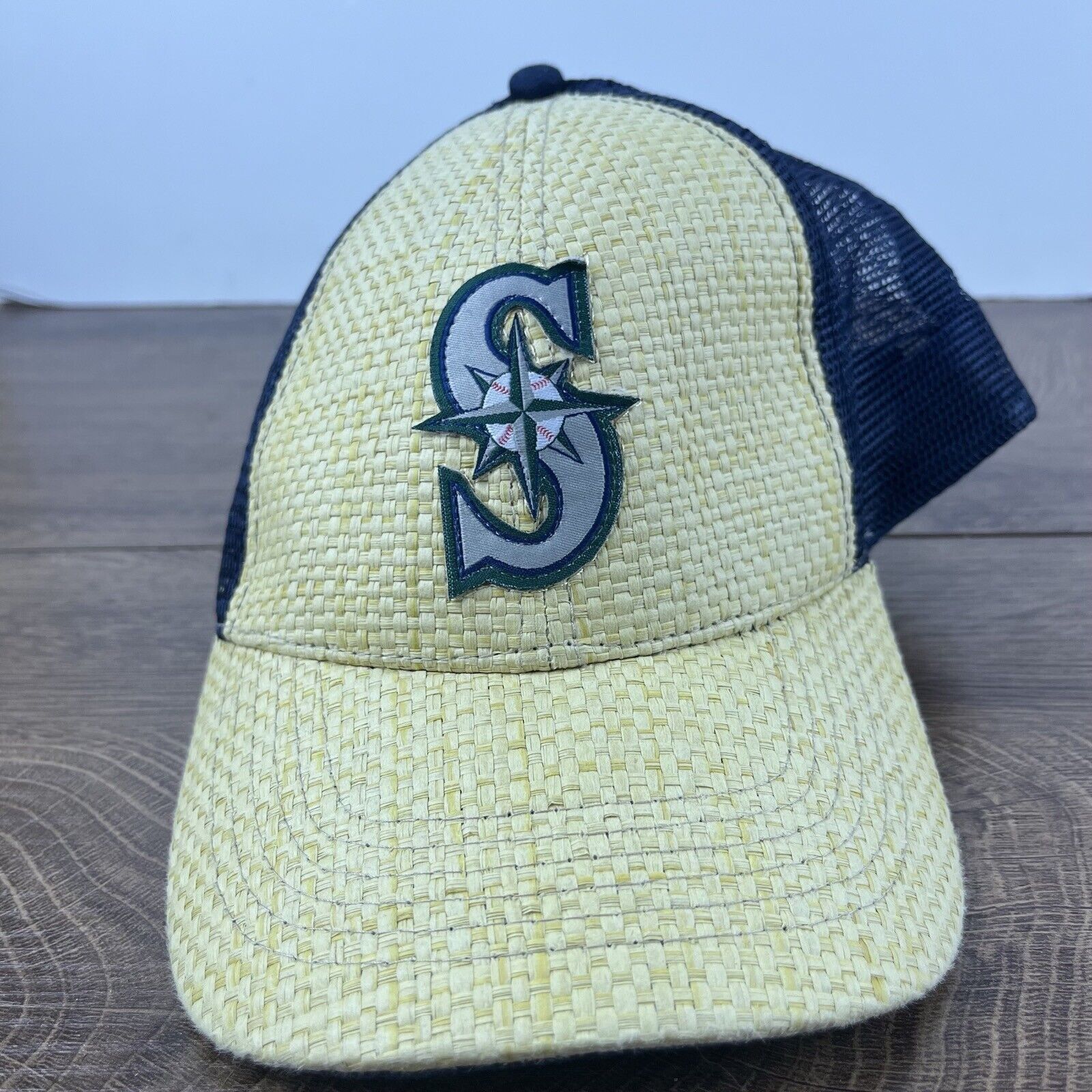 Other Seattle Mariners Snapback Hat Tan Cap Adjustable Brown Adult Size ONE SIZE - 1 Thumbnail