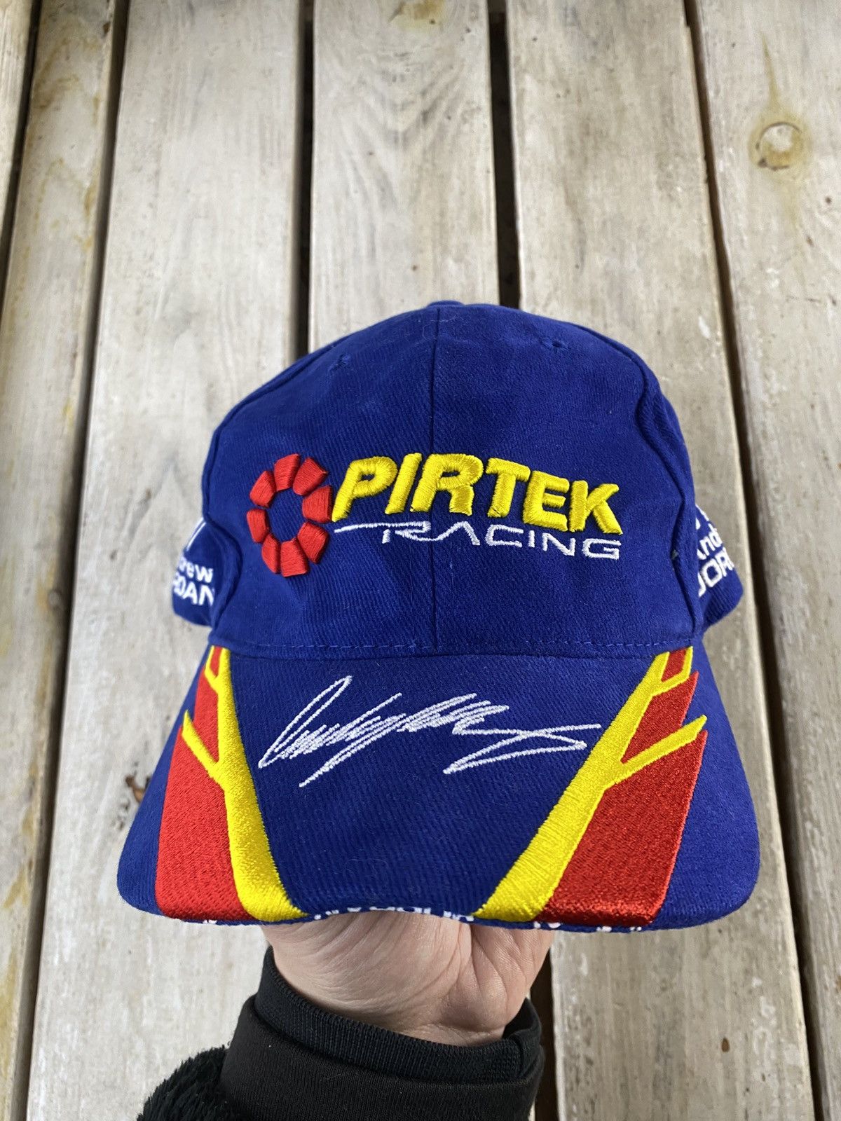 Formula 1 × Vintage Vintage 90s Pirtek Racing 77 Andrew Jordan Cap hat Size ONE SIZE - 2 Thumbnail
