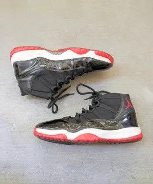 Jordan Brand Nike Air Jordan 11 Bred 14 Red Black High Tops 136046-061 Size US 14 / EU 47 - 1 Thumbnail