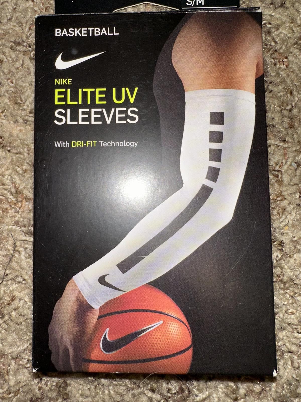 Nike Nike Pro Elite White Sleeves 2.0 Size ONE SIZE - 2 Thumbnail