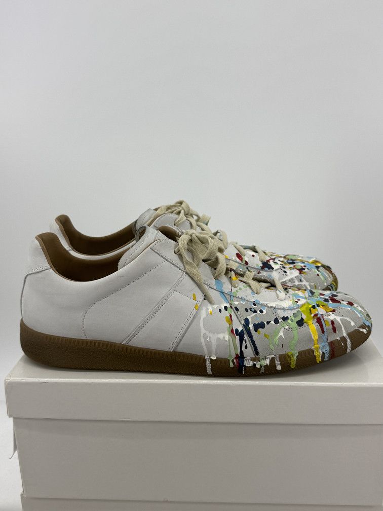 Maison Margiela GAT Low Paint Splatter Size US 13 / EU 46 - 1 Thumbnail