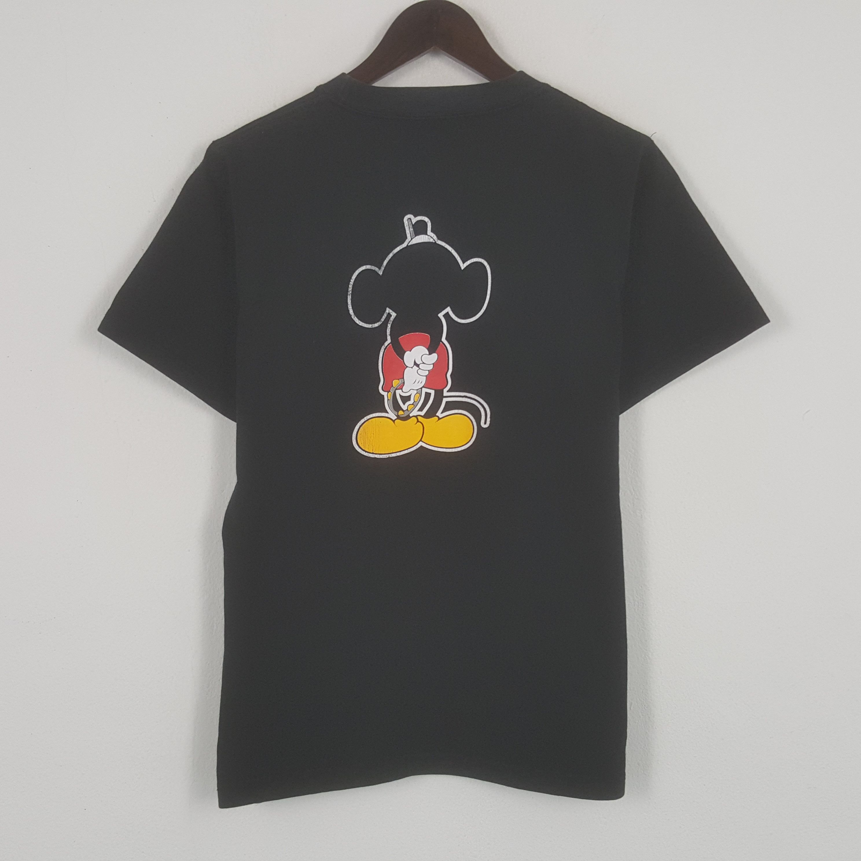 Japanese Brand × Mickey Mouse × Vintage Vintage Mickey Mouse Mirror Design Tshirt Size US M / EU 48-50 / 2 - 3 Thumbnail