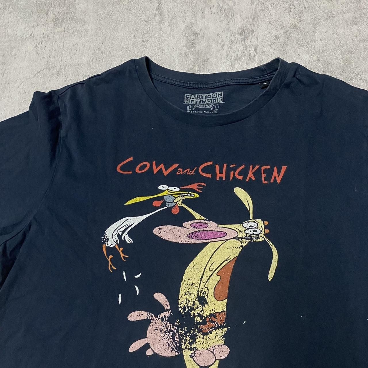 Other Cow and Chicken graphic tee in black and red Size US XS / EU 42 / 0 - 2 Thumbnail