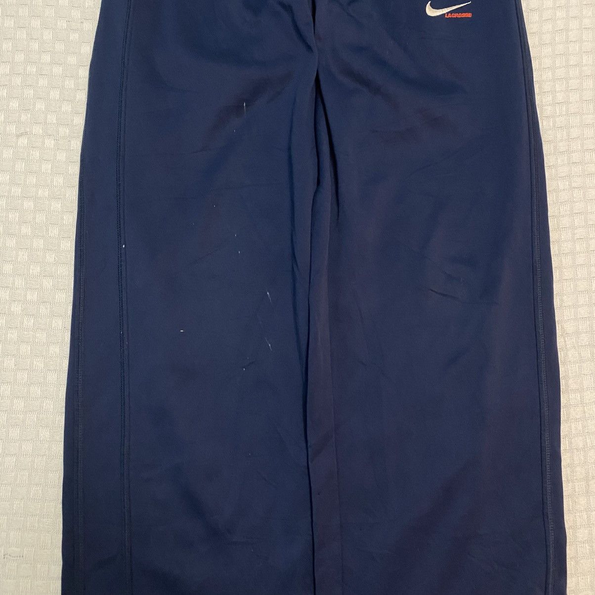 Carhartt Wip × Nike 💥 VINTAGE NIKE SUPER BAGGY 90S WIDE LEG TRACK PANTS Y2K Size US 28 / EU 44 - 8 Thumbnail