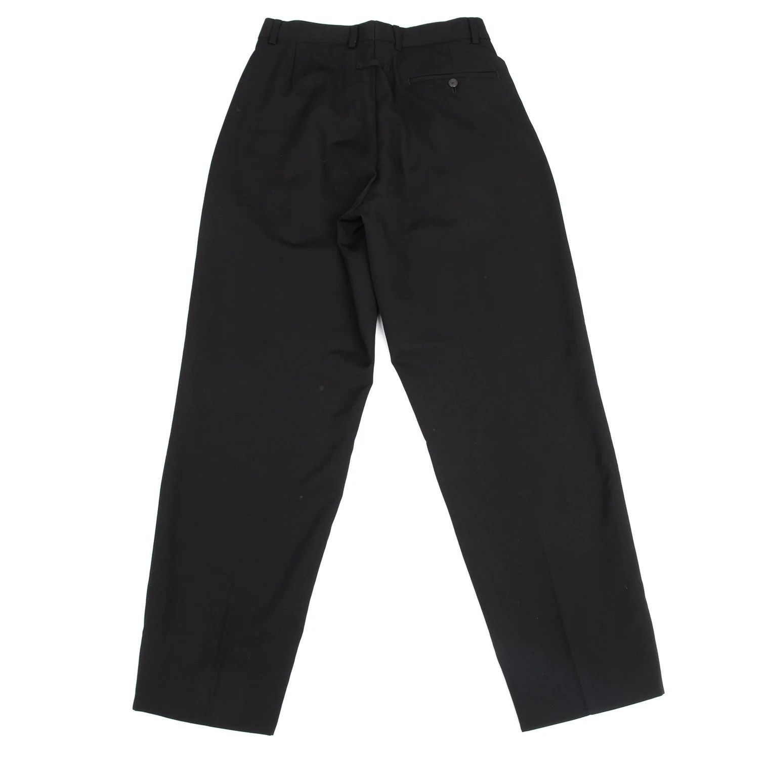 Jean Paul Gaultier Wool Gabardine Trousers in Black, Size 48 Size US 32 / EU 48 - 9 Thumbnail