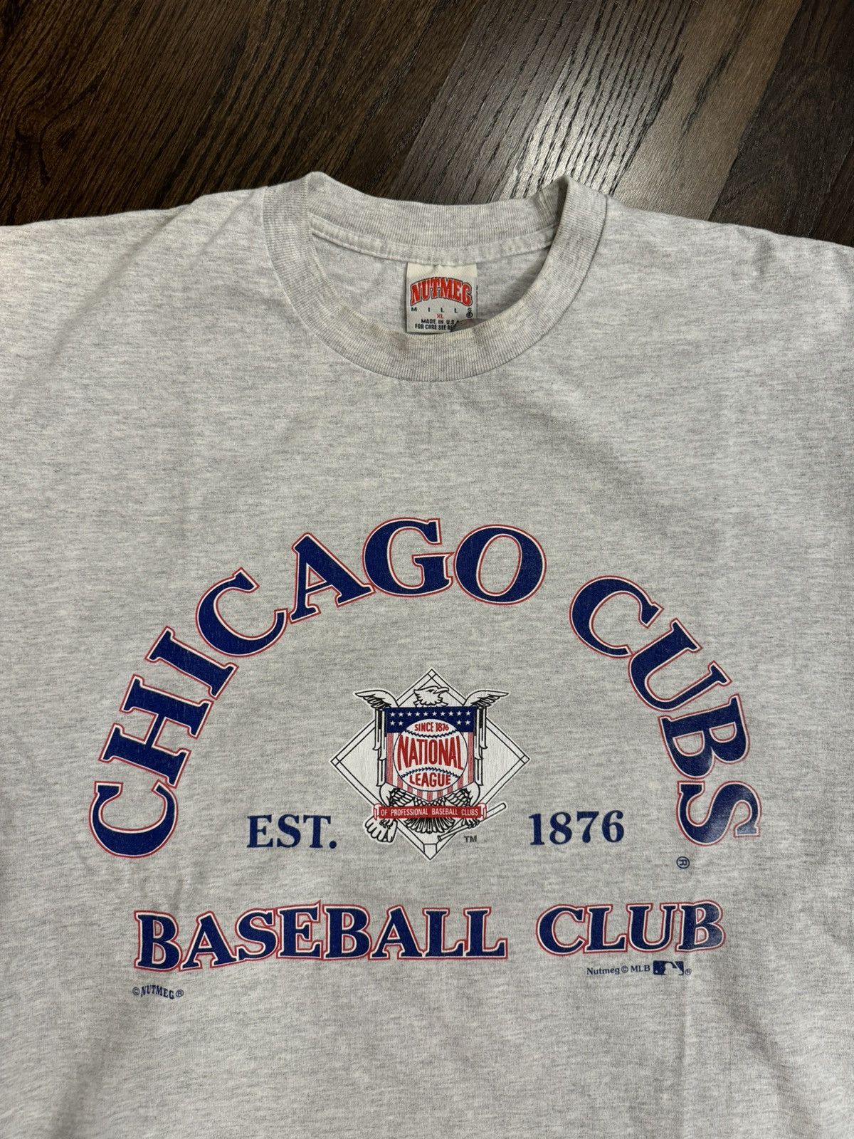 Nutmeg × Vintage Vintage 90s Chicago cubs tee Size US XL / EU 56 / 4 - 2 Thumbnail