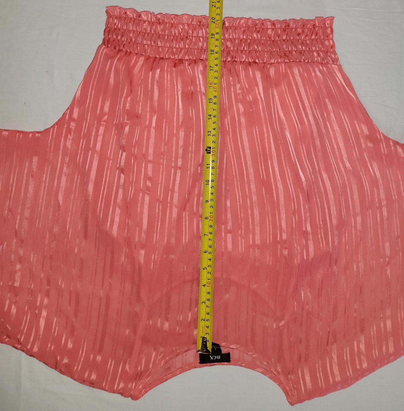 Designer BCX women's large salmon blouse Size L / US 10 / IT 46 - 4 Thumbnail