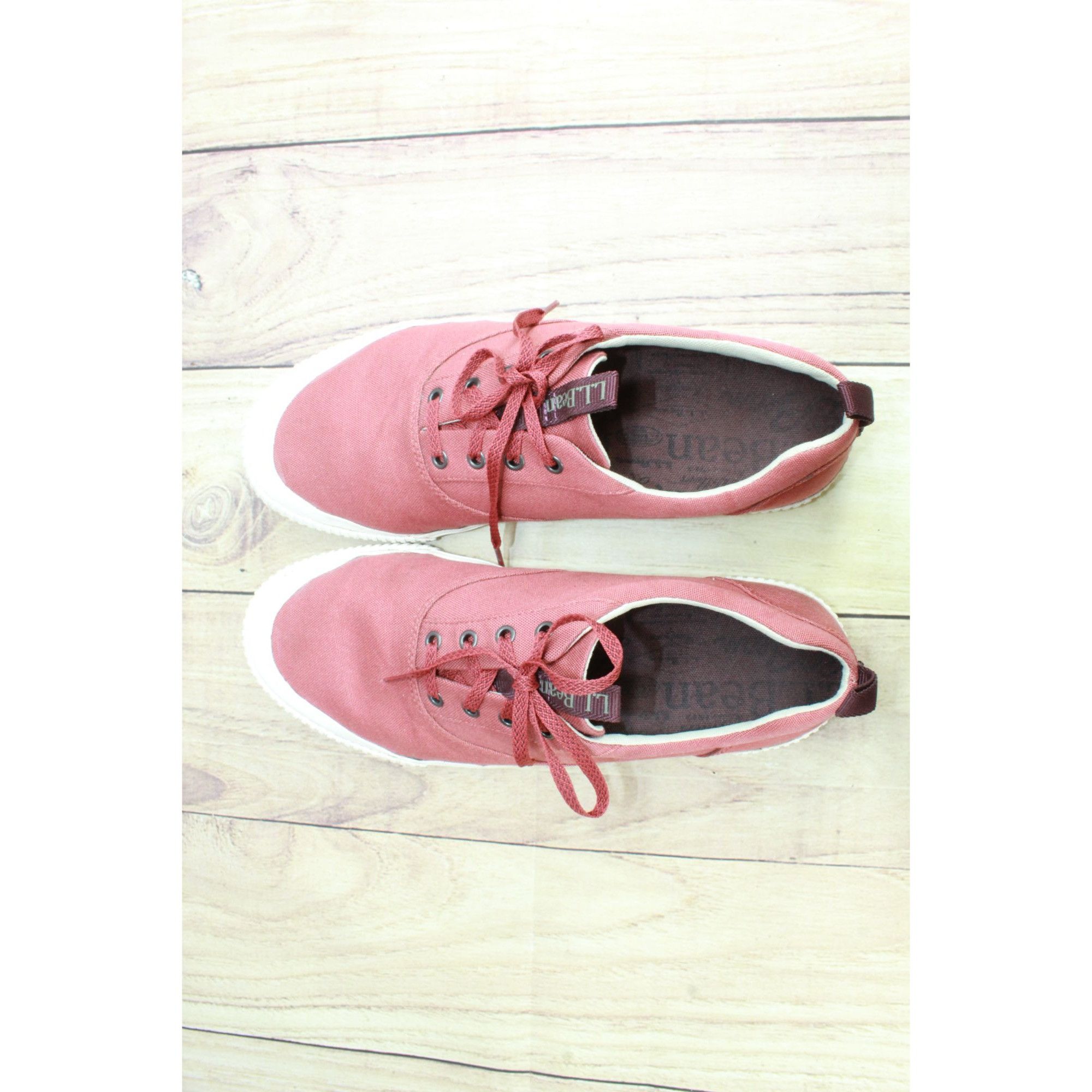 Canvas × L.L. Bean LL Bean Eco Woods Men's Rust Canvas Casual Sneaker Shoes Size US 12 / EU 45 - 8 Thumbnail