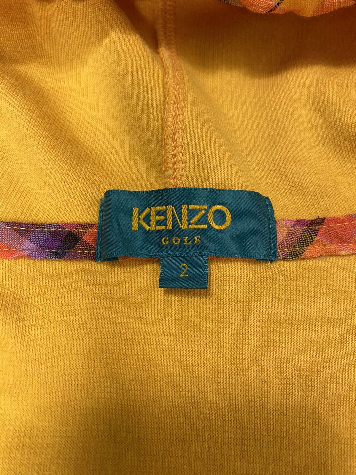 Japanese Brand × Kenzo A13 🇯🇵 Kenzo Golf Zipper Hoodie Sweater Size US L / EU 52-54 / 3 - 14 Thumbnail
