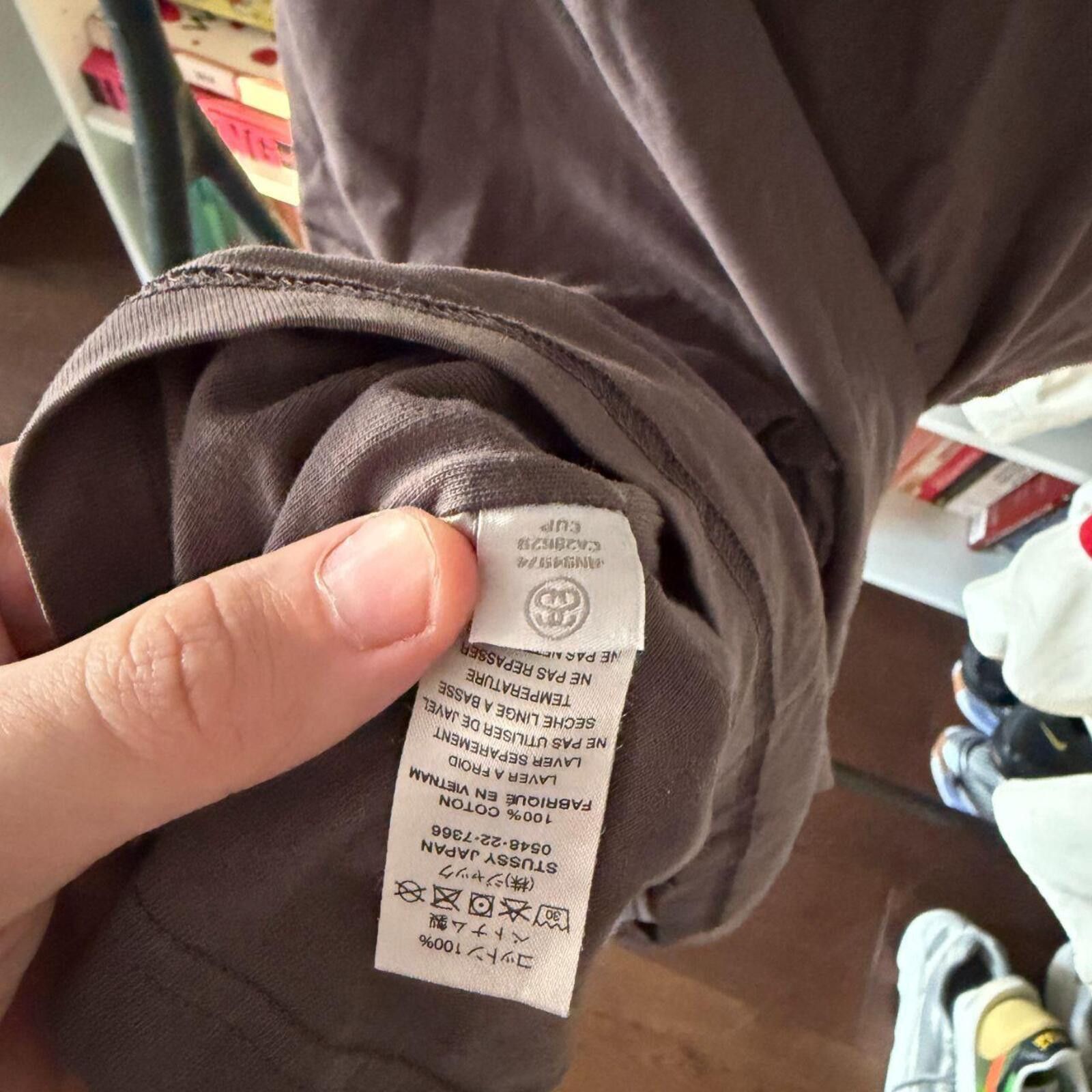 Stussy Stussy dark brown t shirt Size US XL / EU 56 / 4 - 3 Thumbnail