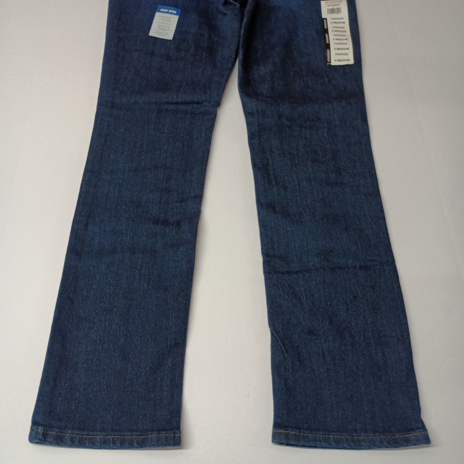 Lee Lee Straight Leg Jeans Women's 4 Medium Size 28x29 Blue Size 27" / US 4 / IT 40 - 7 Thumbnail