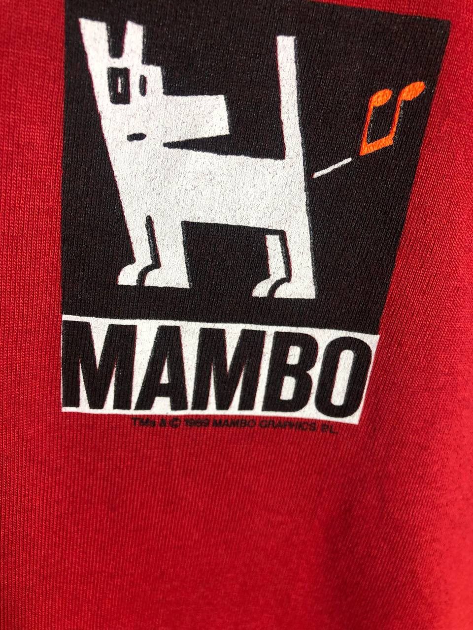 Mambo × Vintage VERY RARE MAMBO DOUBLE PRINTED 1989 T-SHIRT JAPAN STYLE Y2K Size US L / EU 52-54 / 3 - 3 Thumbnail