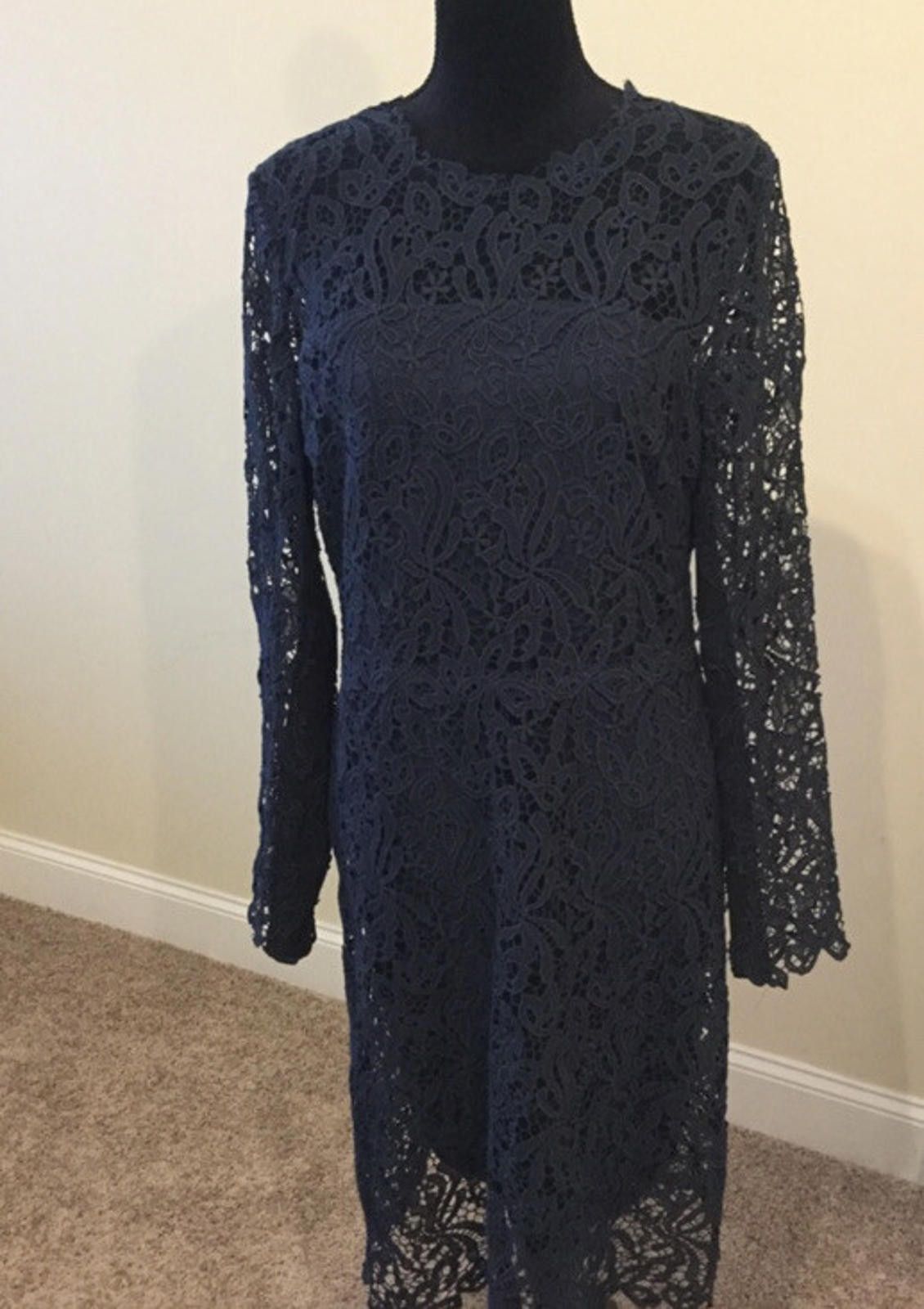 Elie Tahari Elie Tahari Lace Printed Dress Sz12 $ 498 Size XL / US 12-14 / IT 48-50 - 4 Thumbnail